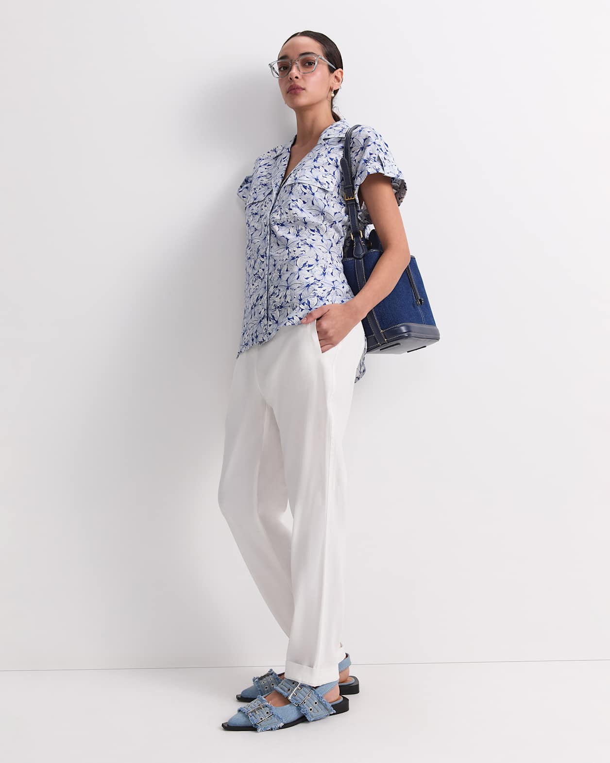 Audreen Short Sleeve Shirt in MULTI