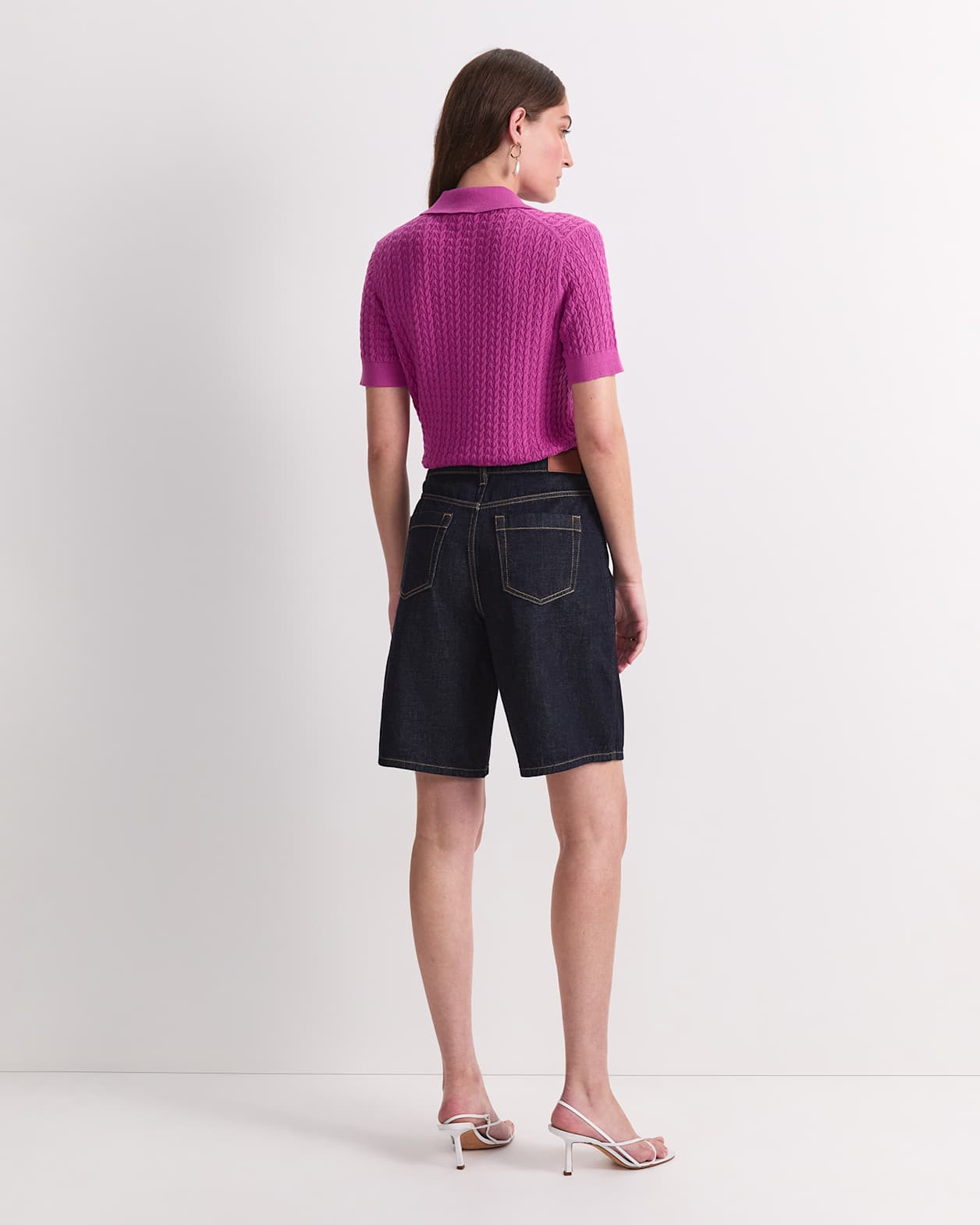 Allegra Denim Short in INDIGO