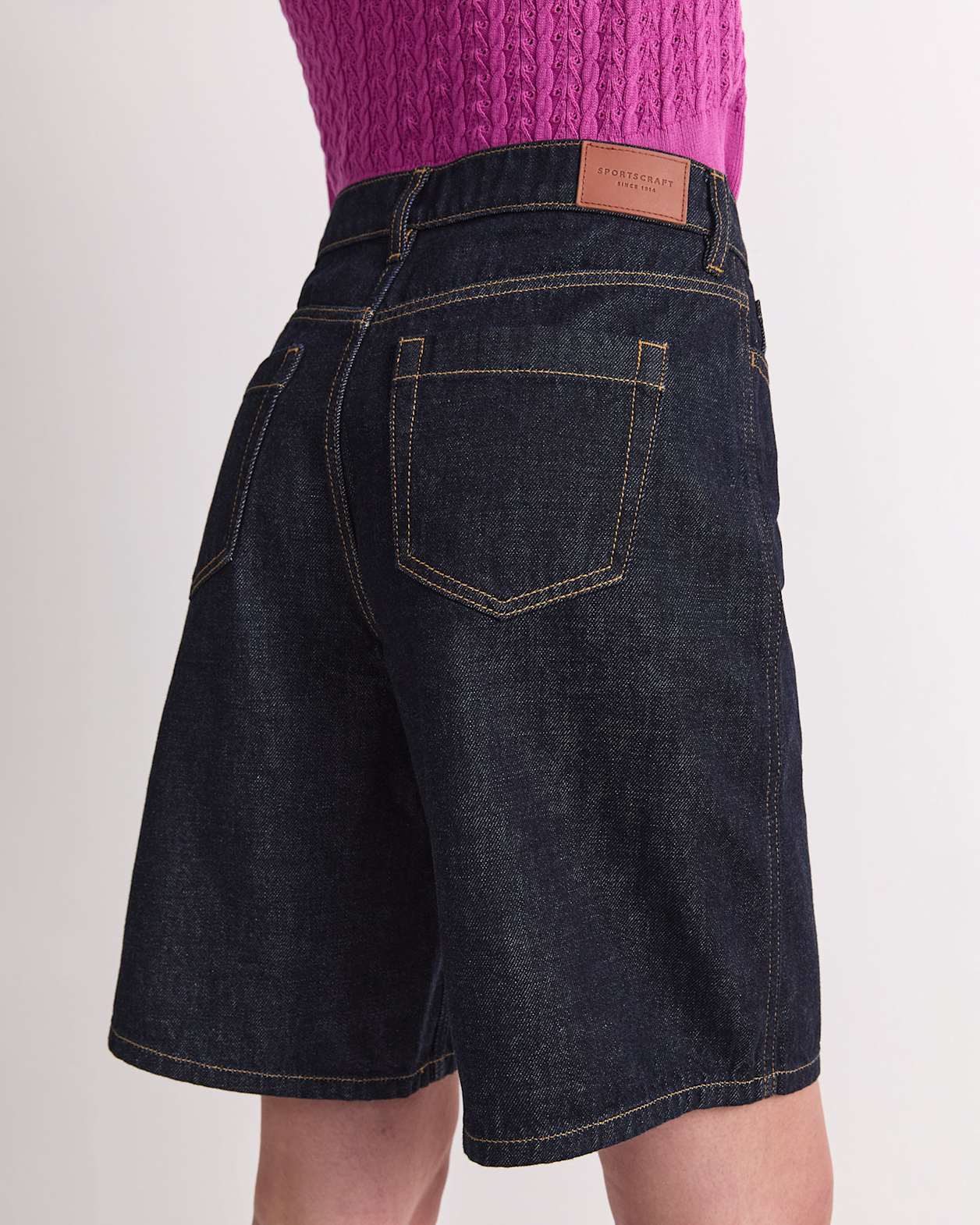 Allegra Denim Short in INDIGO