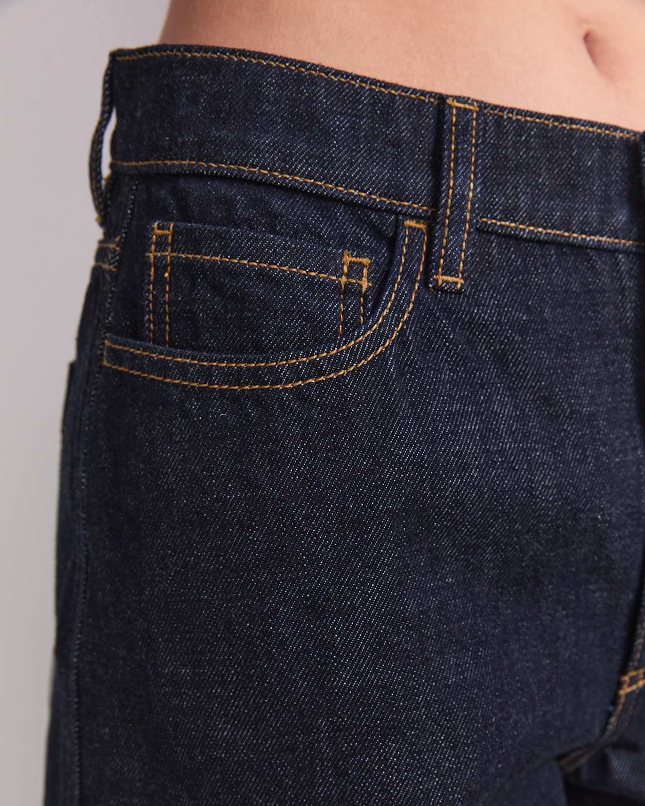 Allegra Denim Short in INDIGO