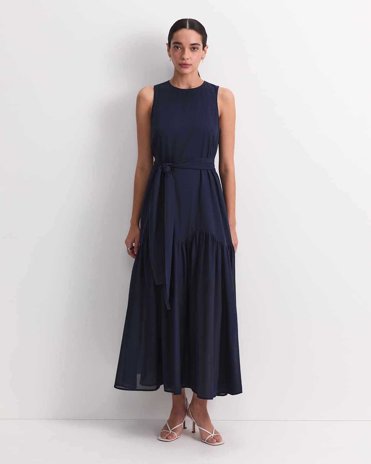 Vivian Maxi Dress in NAVY