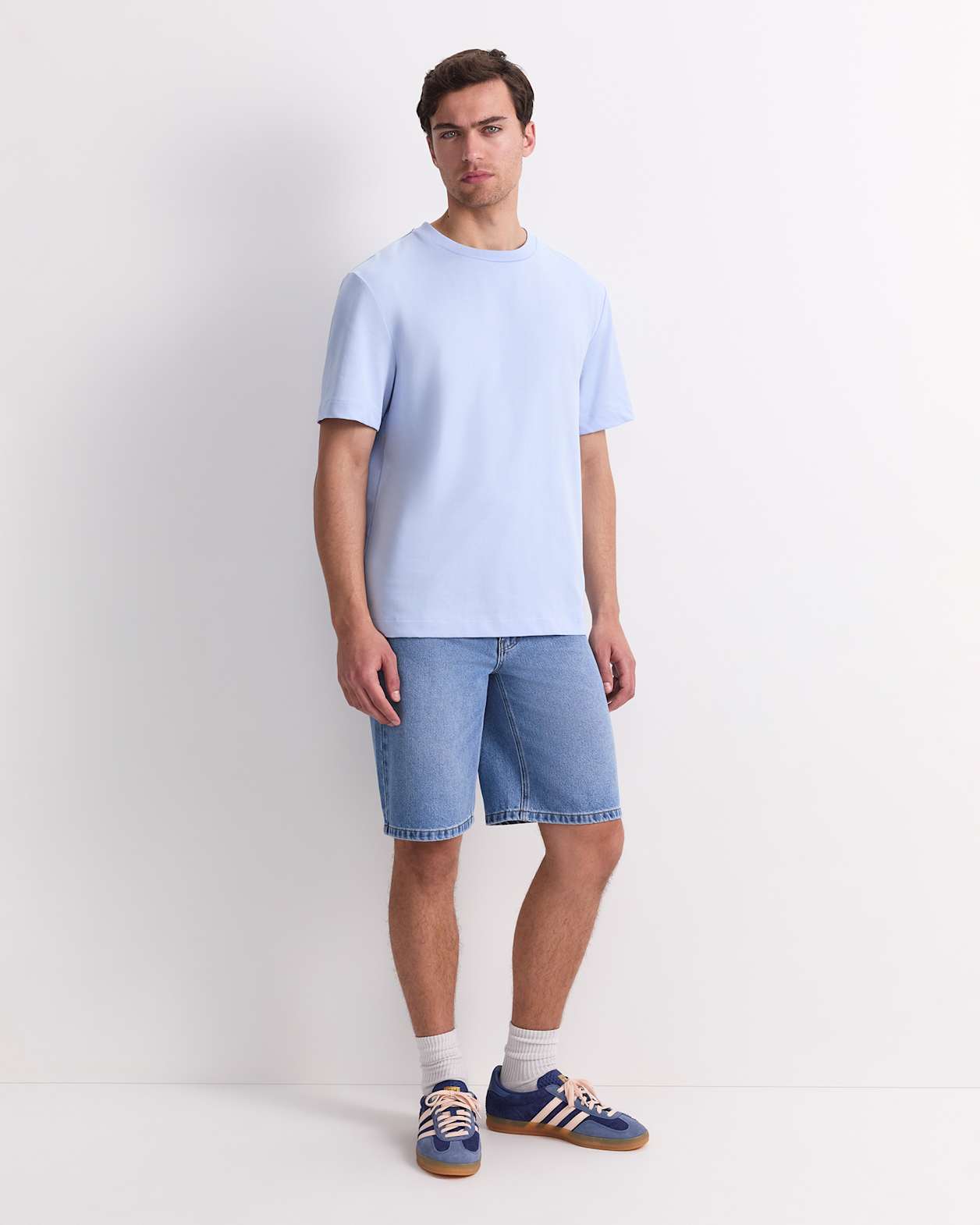 Heavyweight Cotton Tee in SKY