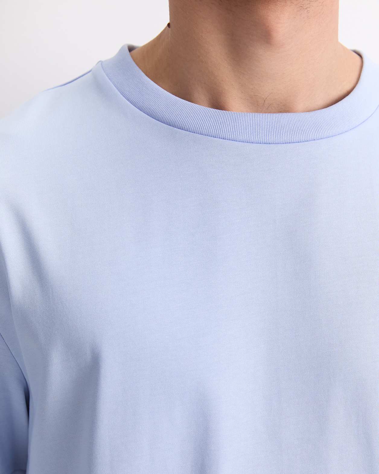 Heavyweight Cotton Tee in SKY