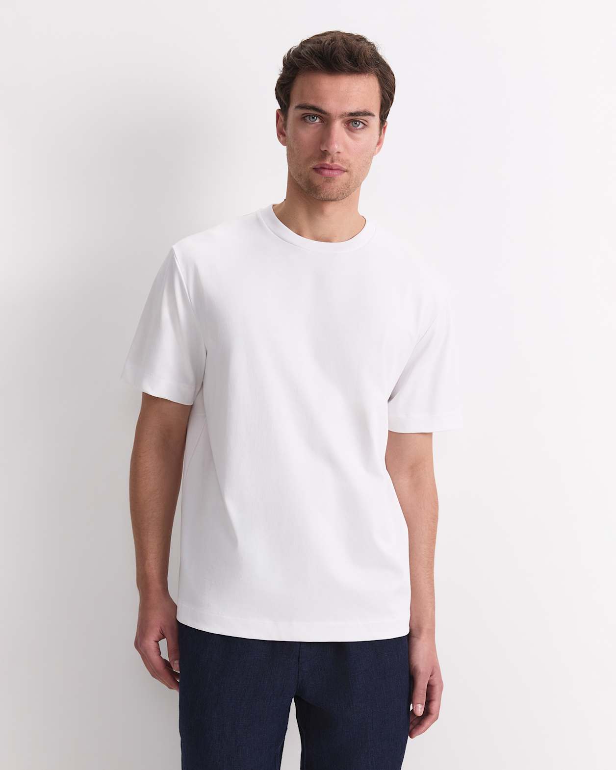 Heavyweight Cotton Tee in WHITE