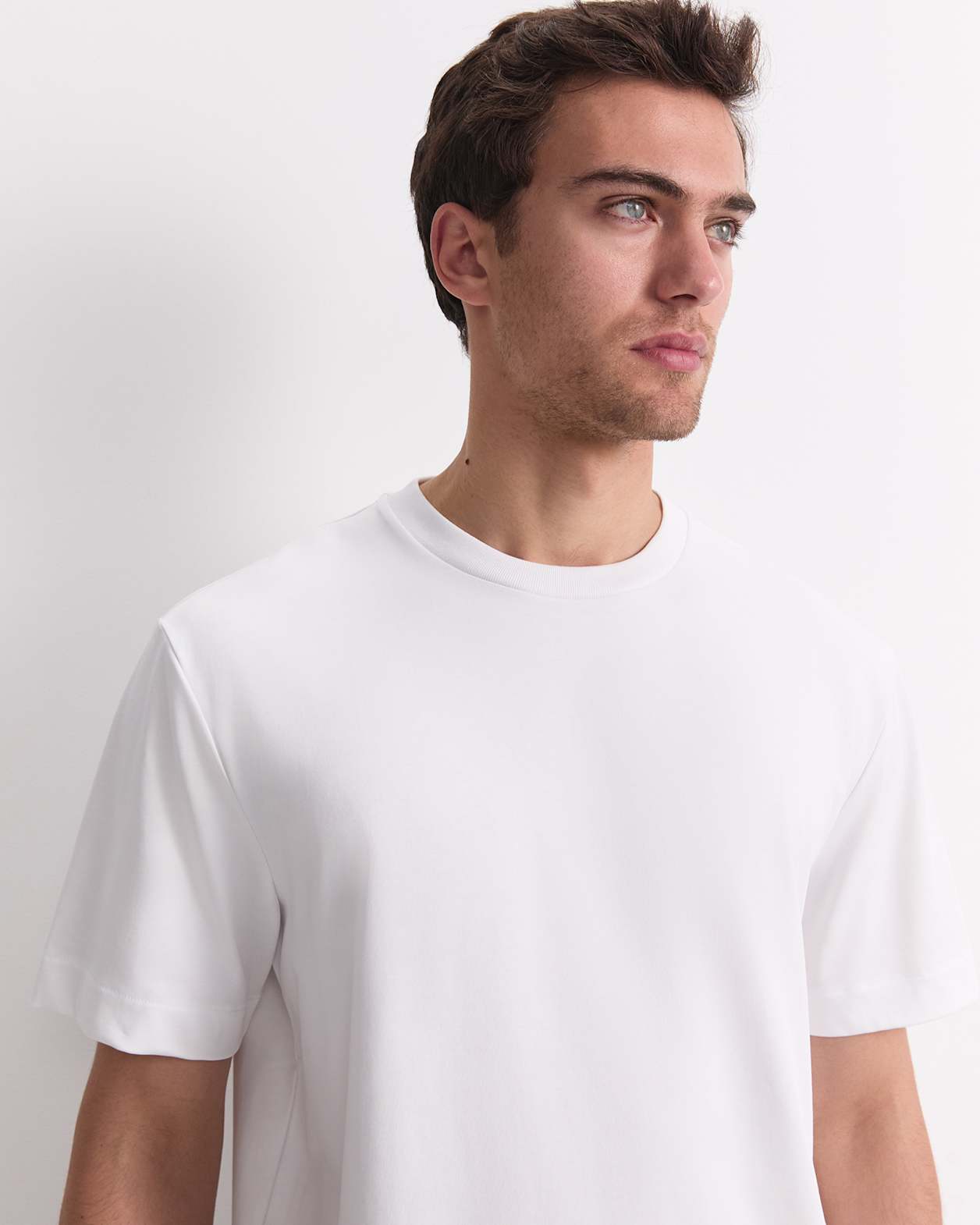 Heavyweight Cotton Tee in WHITE