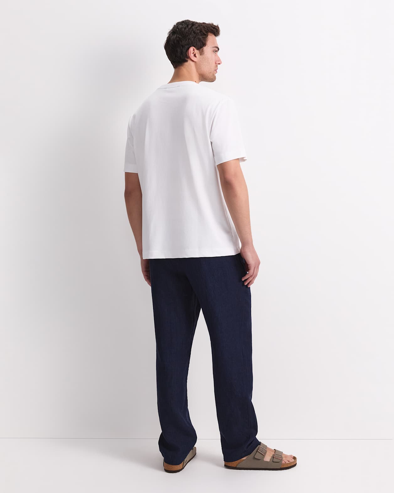 Heavyweight Cotton Tee in WHITE