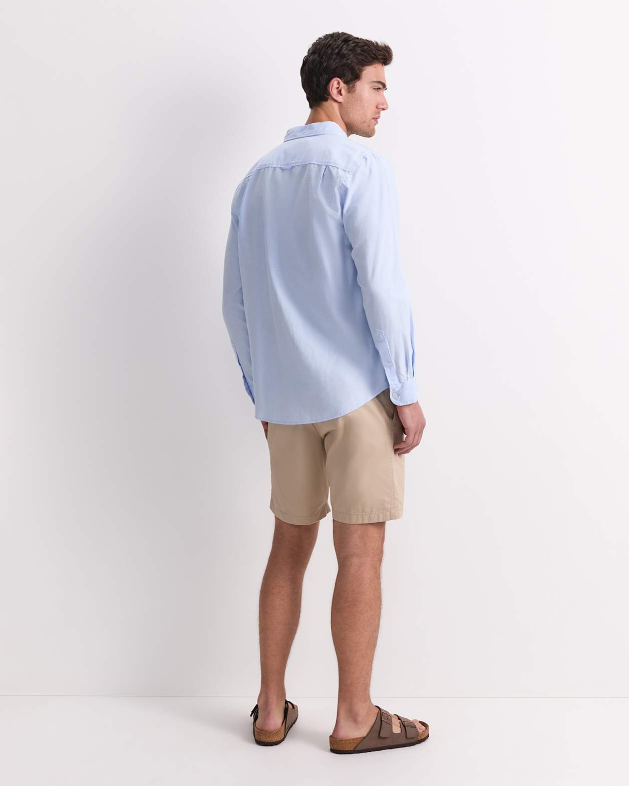 Oxford Long Sleeve Shirt in LIGHT BLUE