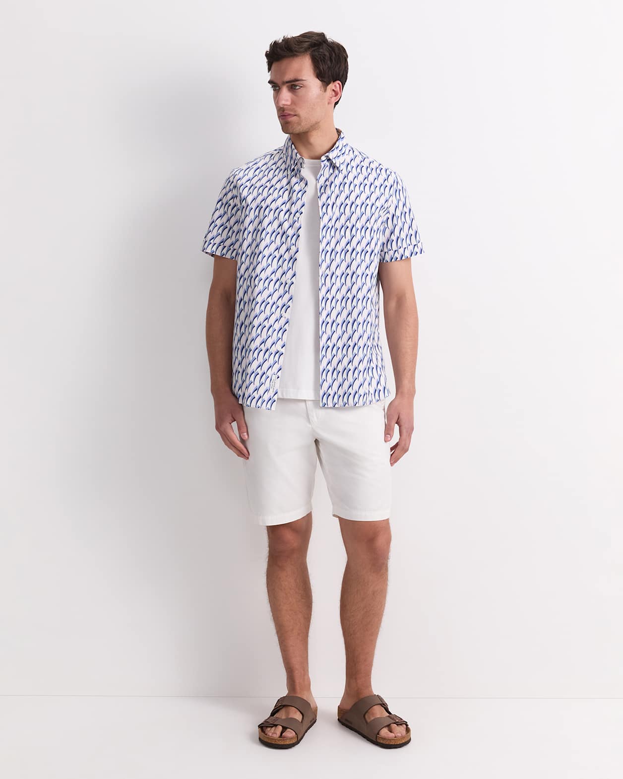 Jay Short Sleeve Liberty Shirt in PINK MULTI