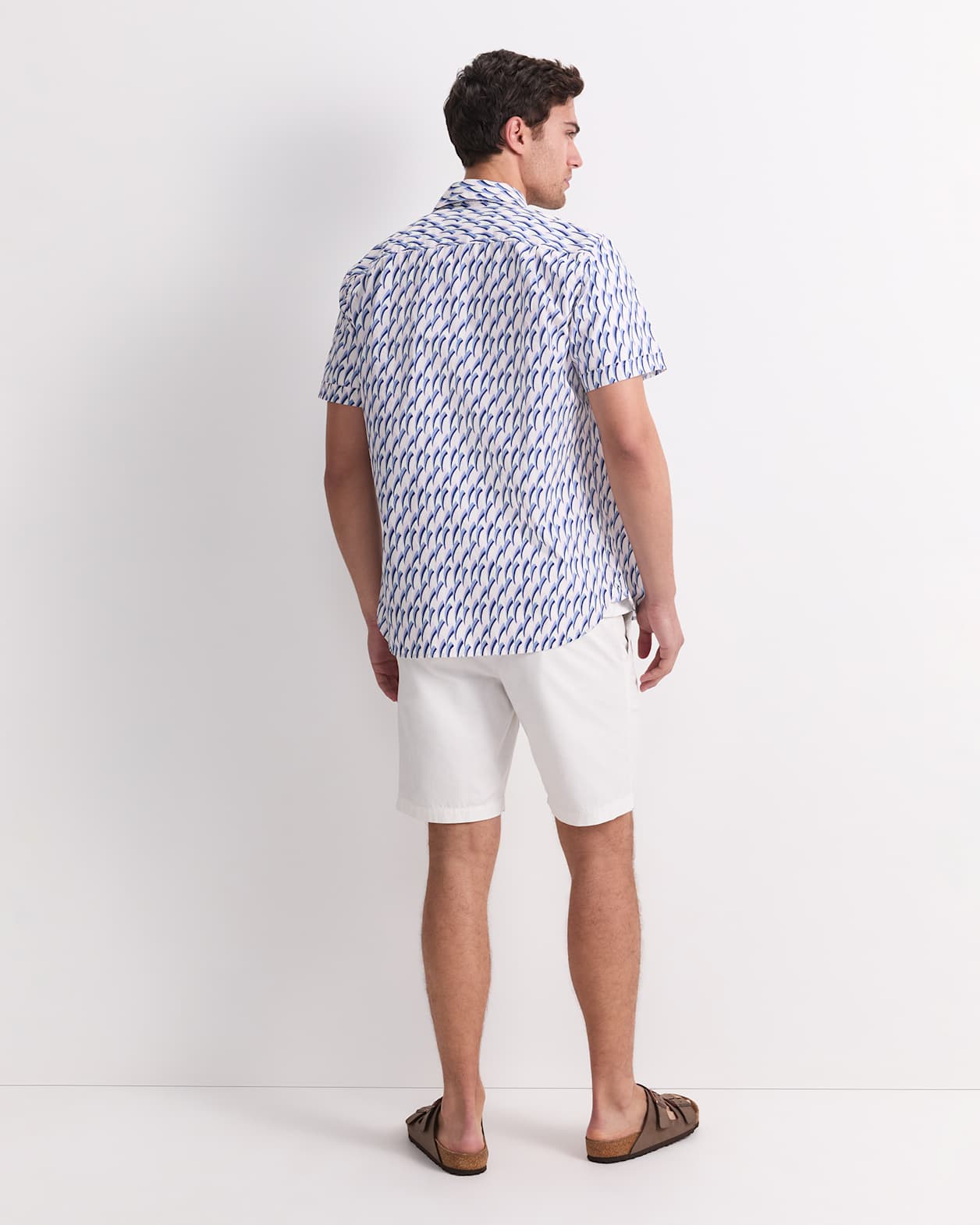 Jay Short Sleeve Liberty Shirt in PINK MULTI