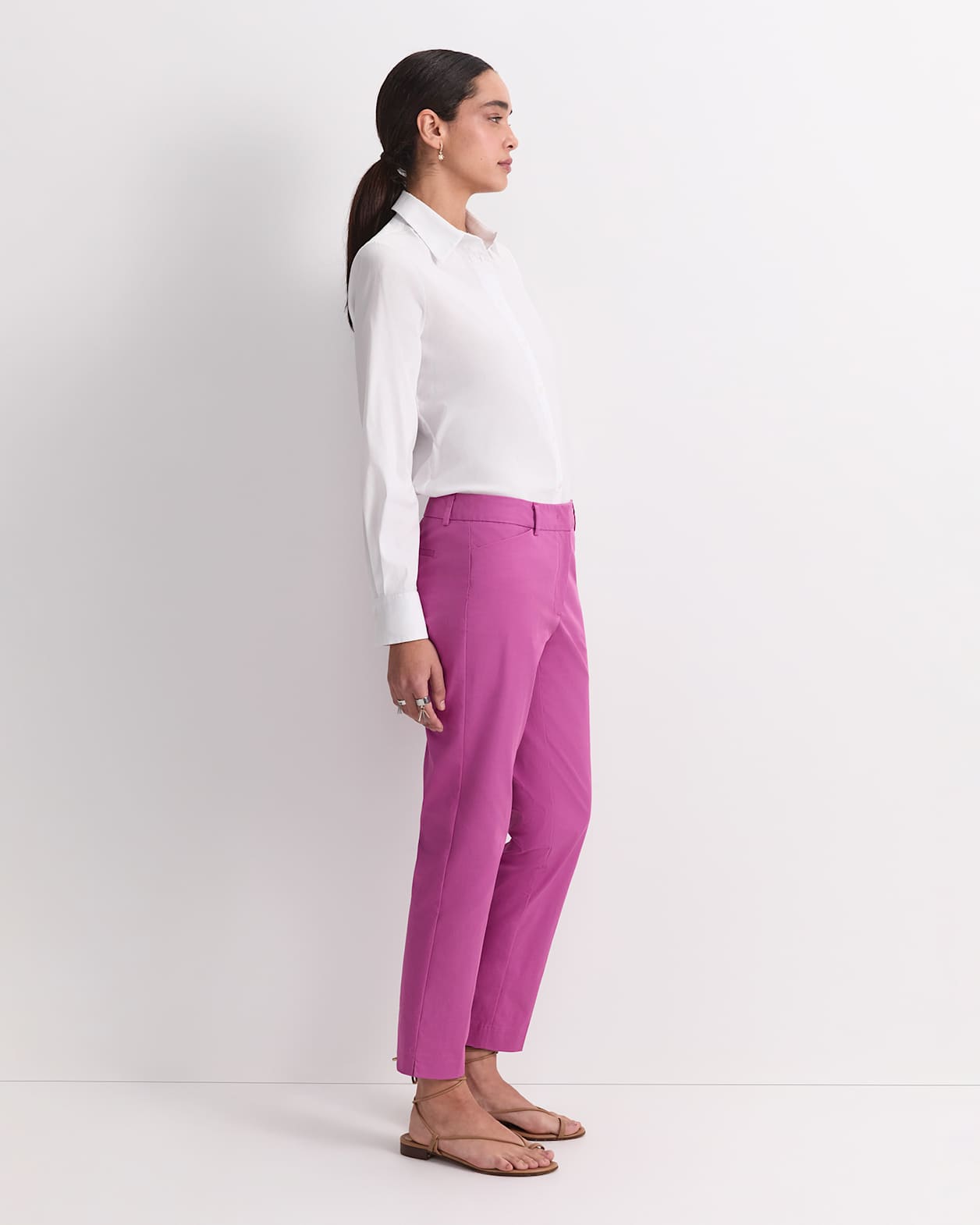 Evie Capri Pant in SHERBET