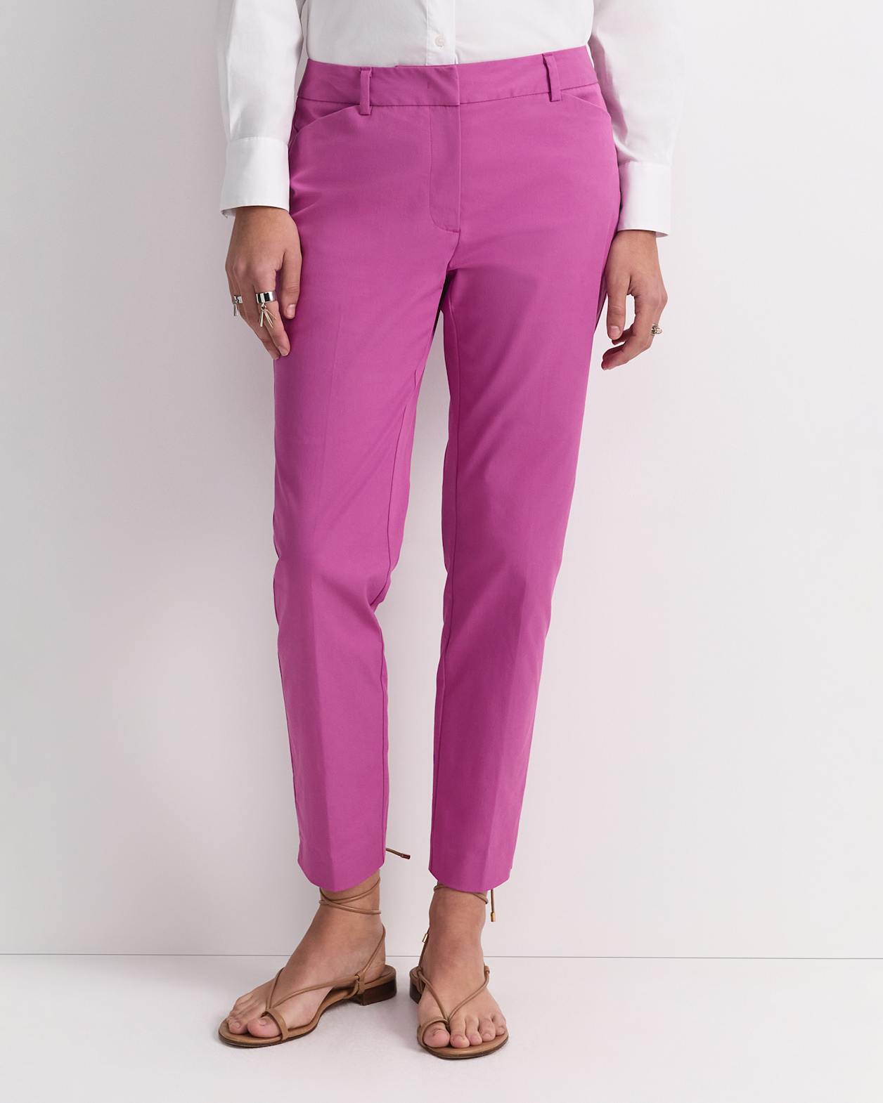 Evie Capri Pant in SHERBET