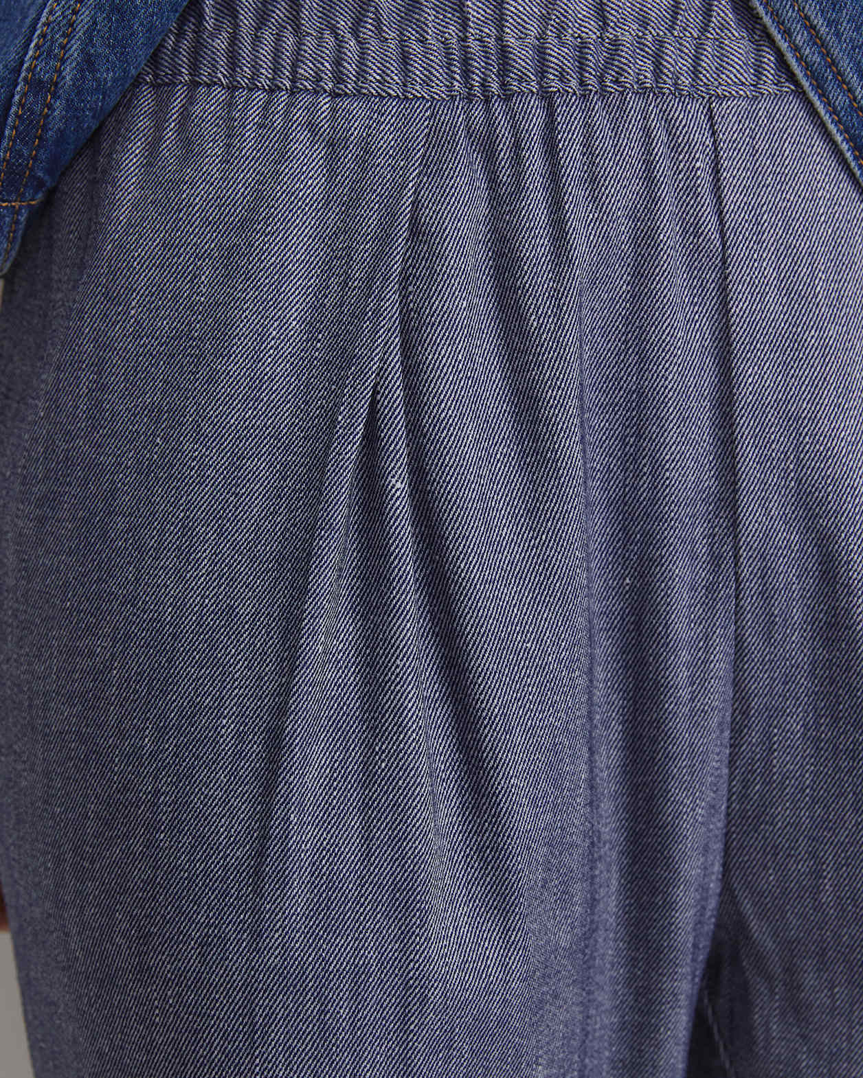 Rosa Wide Leg Linen Pant in INDIGO