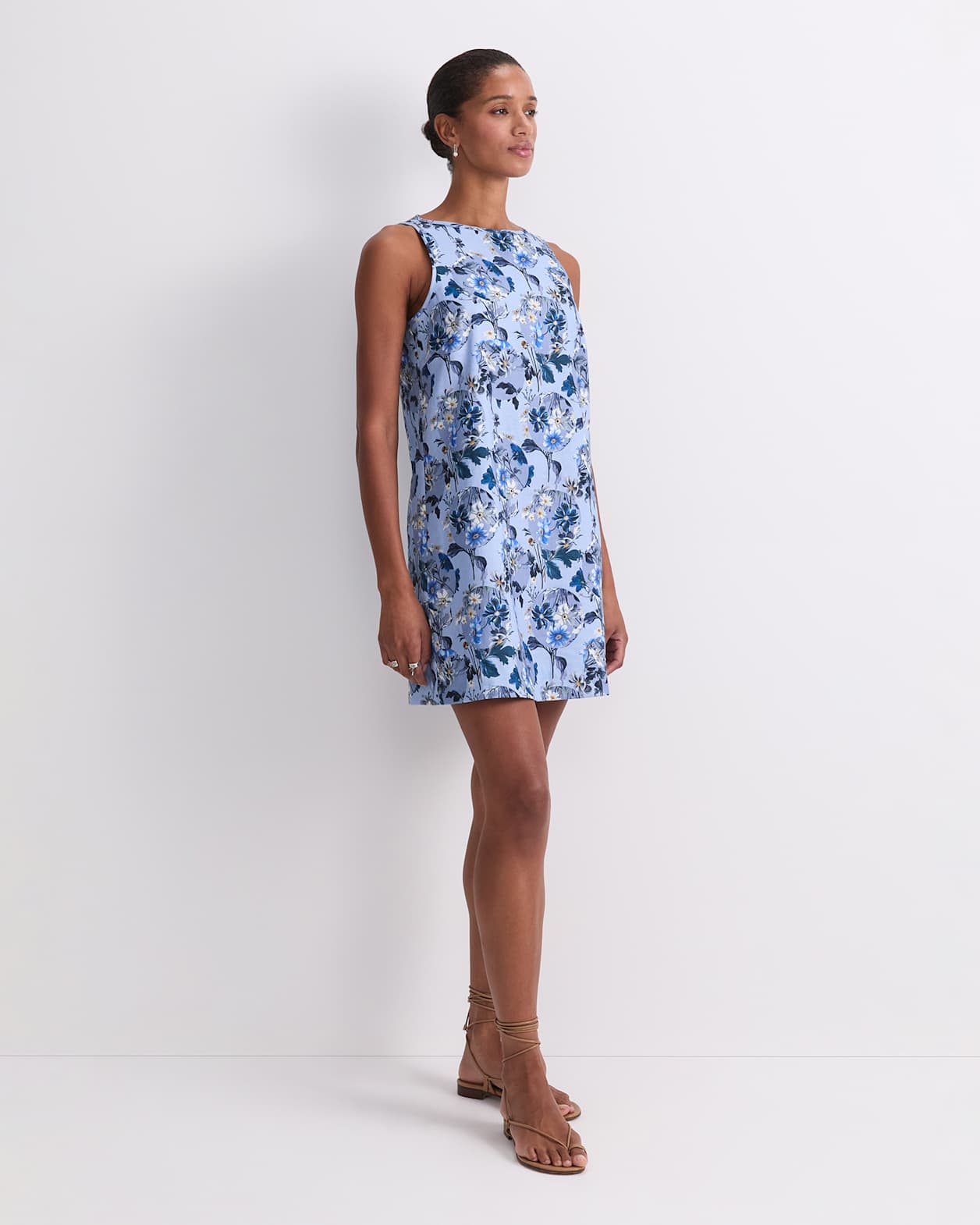 Covington Liberty Shift Dress in BLUE MULTI