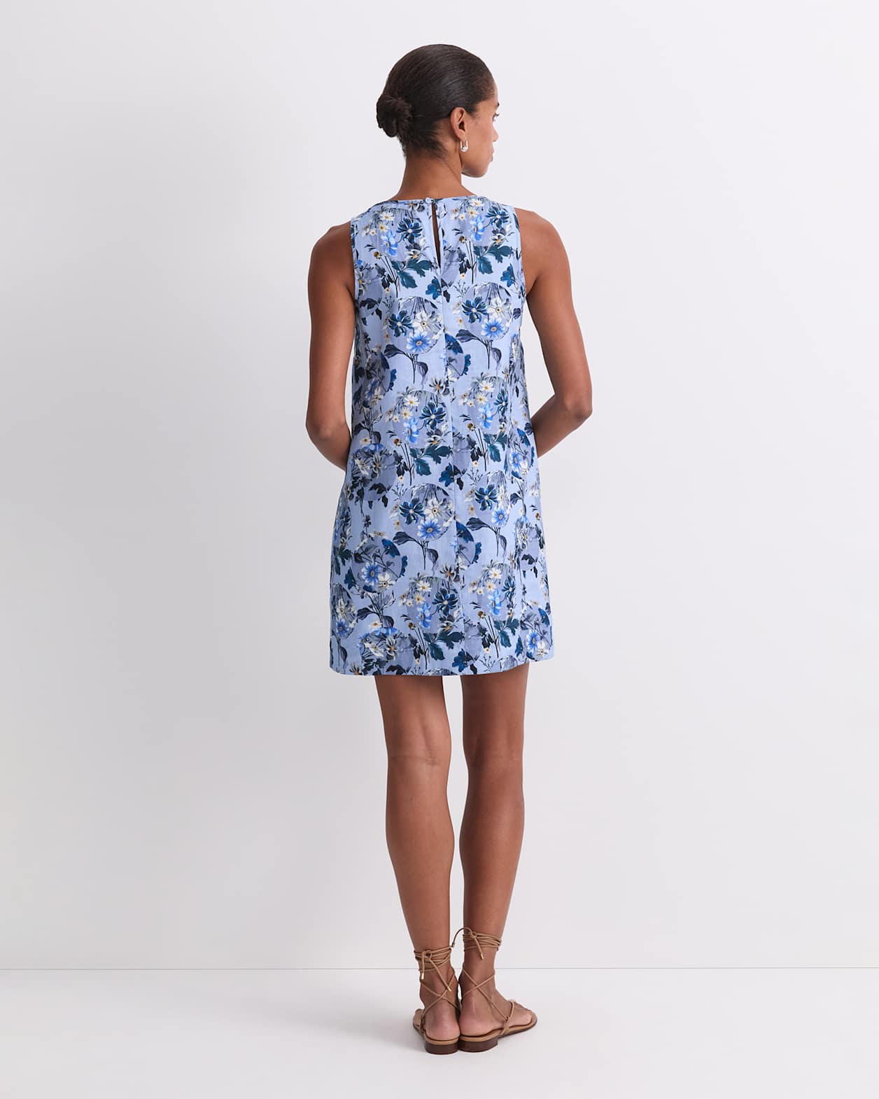 Covington Liberty Shift Dress in BLUE MULTI