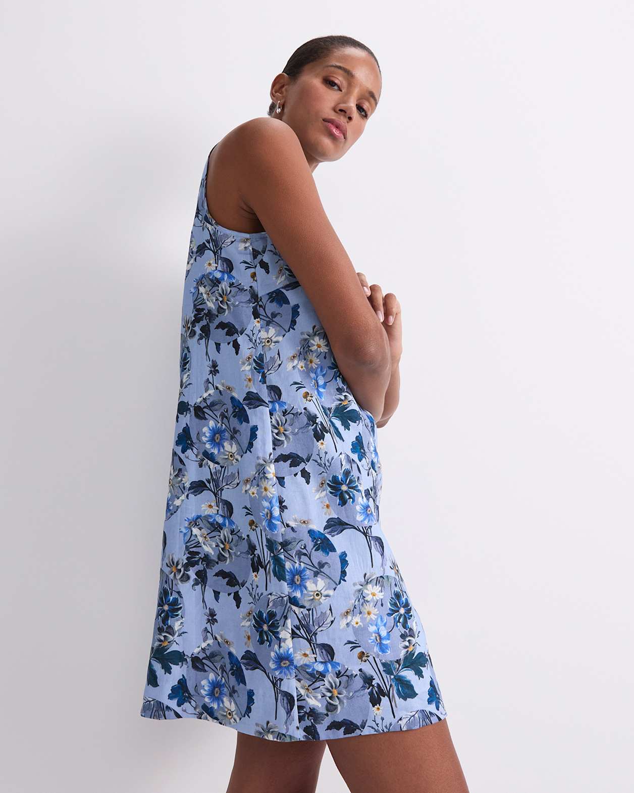 Covington Liberty Shift Dress in BLUE MULTI