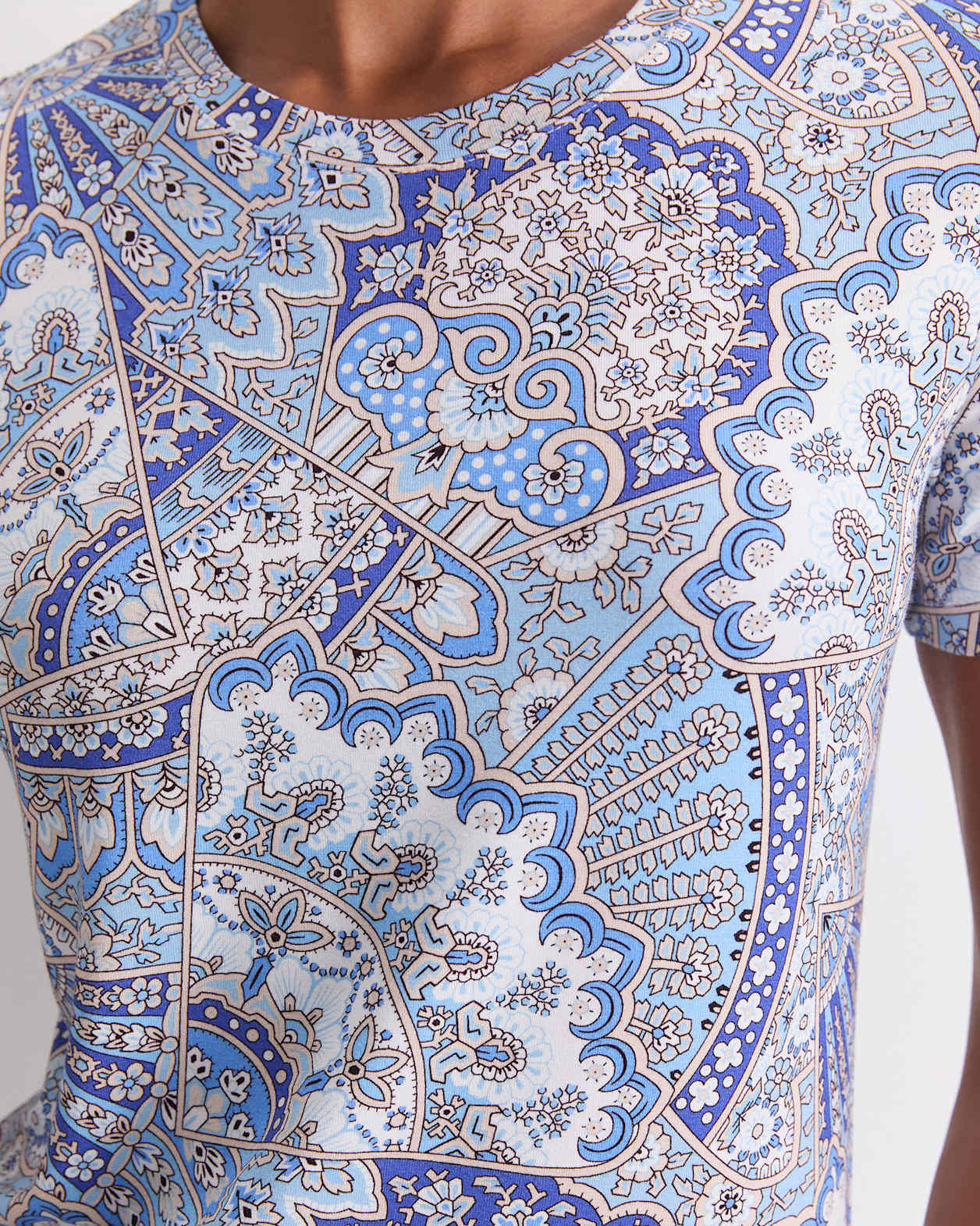 Emporium Liberty Tee in BLUE MULTI