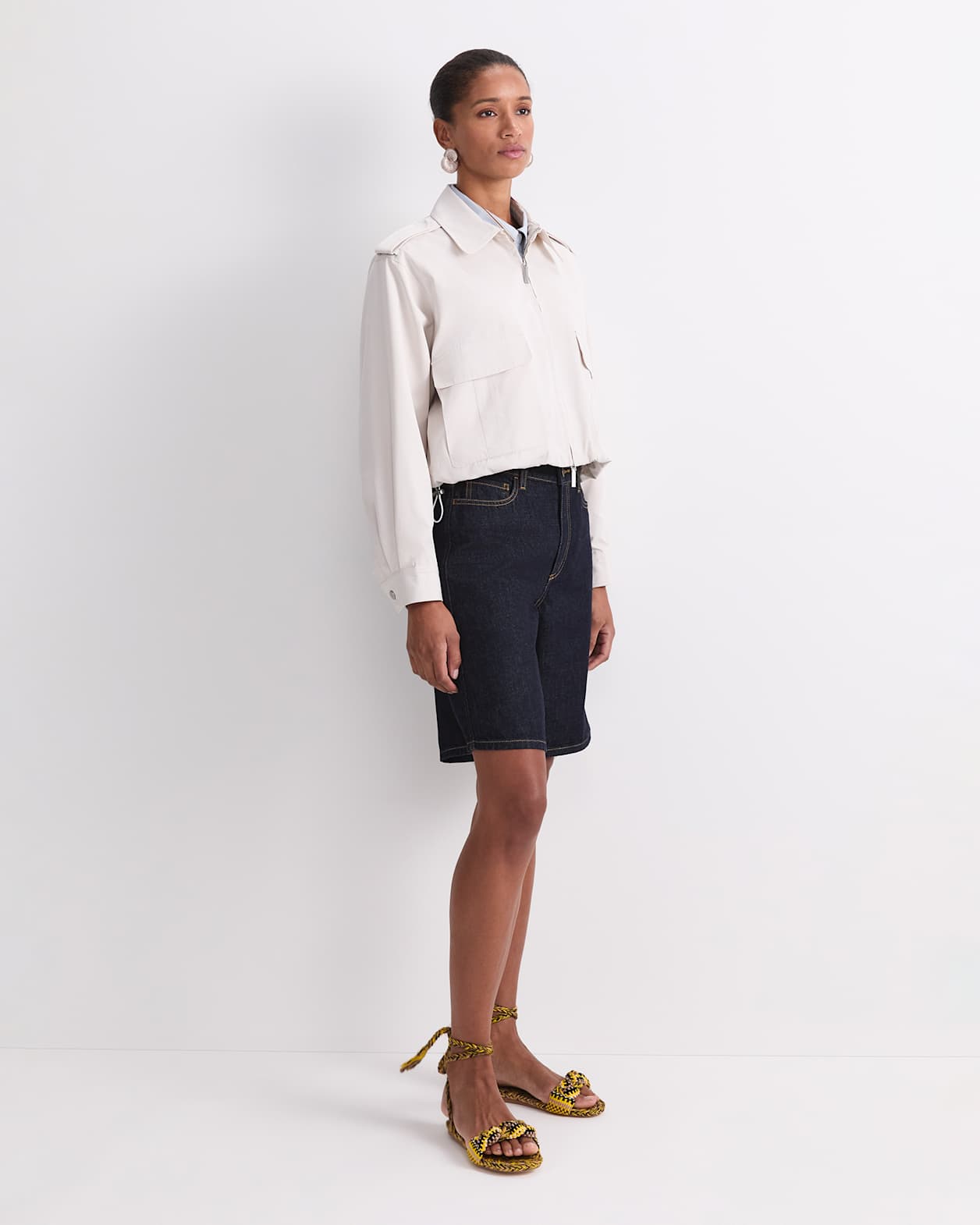 Anora Anorak in CHALK