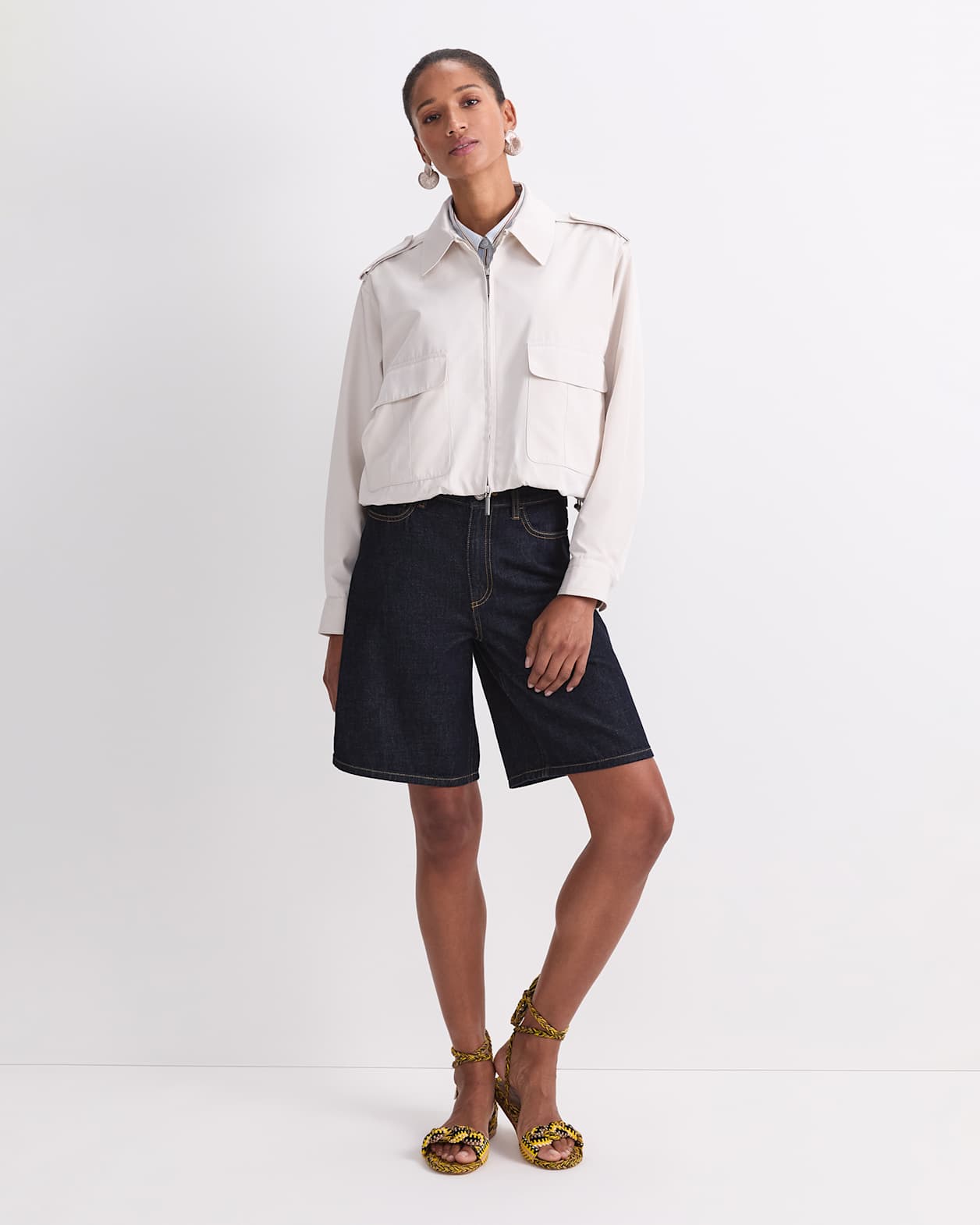 Anora Anorak in CHALK