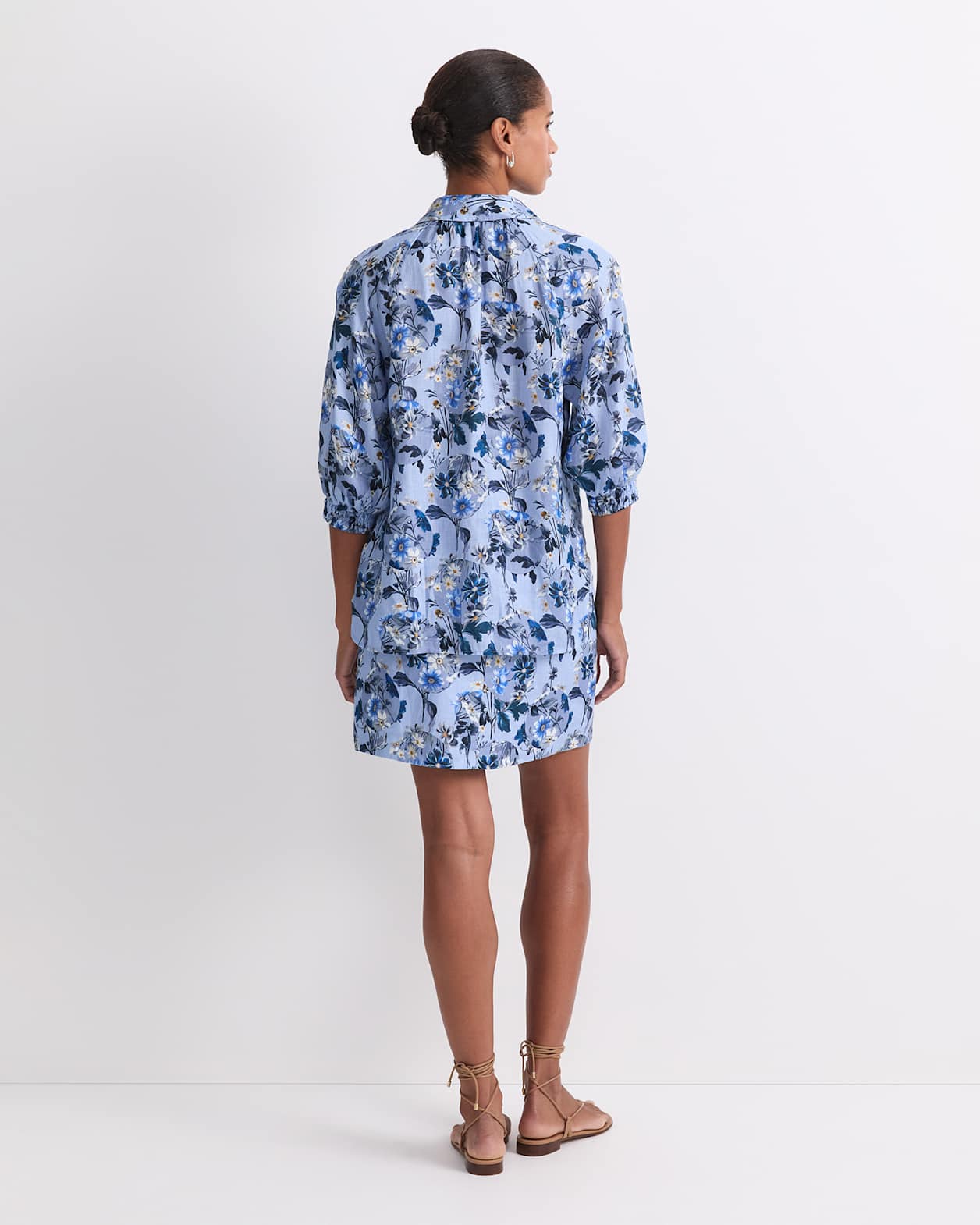 Covington Liberty Blouse in BLUE MULTI