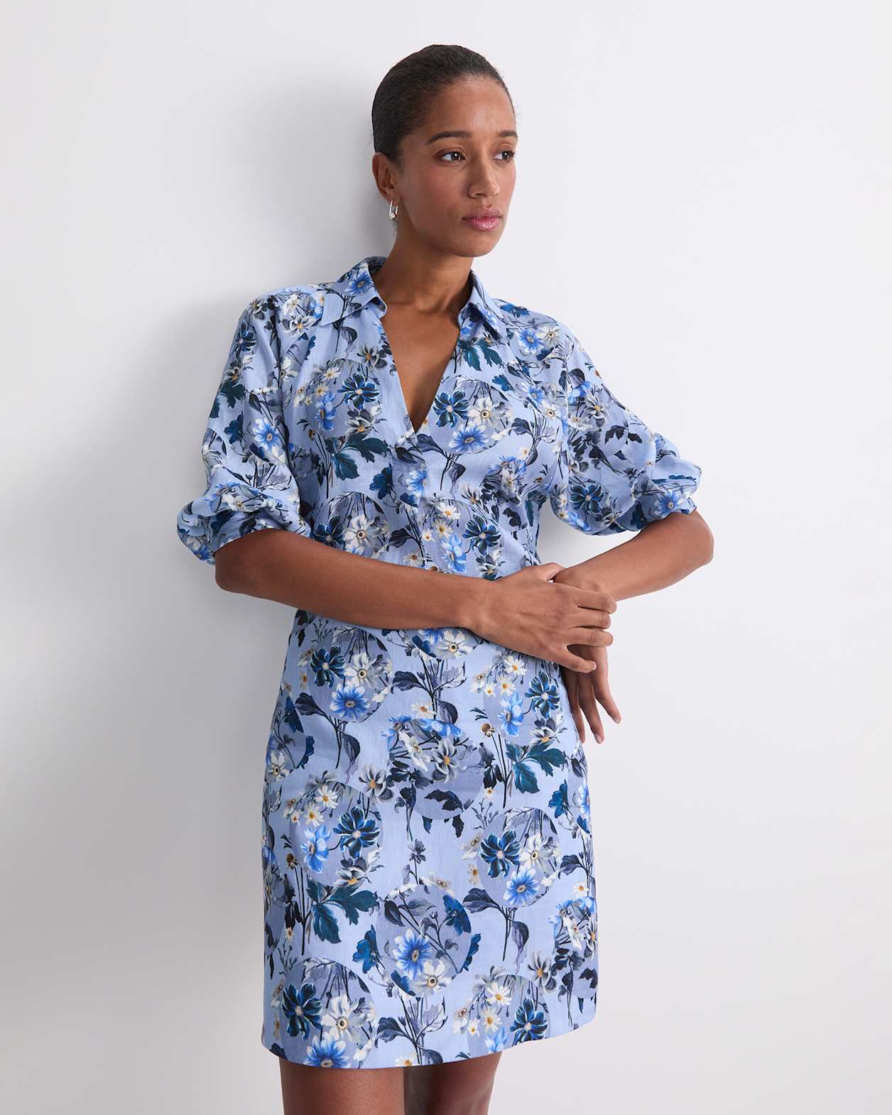 Covington Liberty Blouse in BLUE MULTI