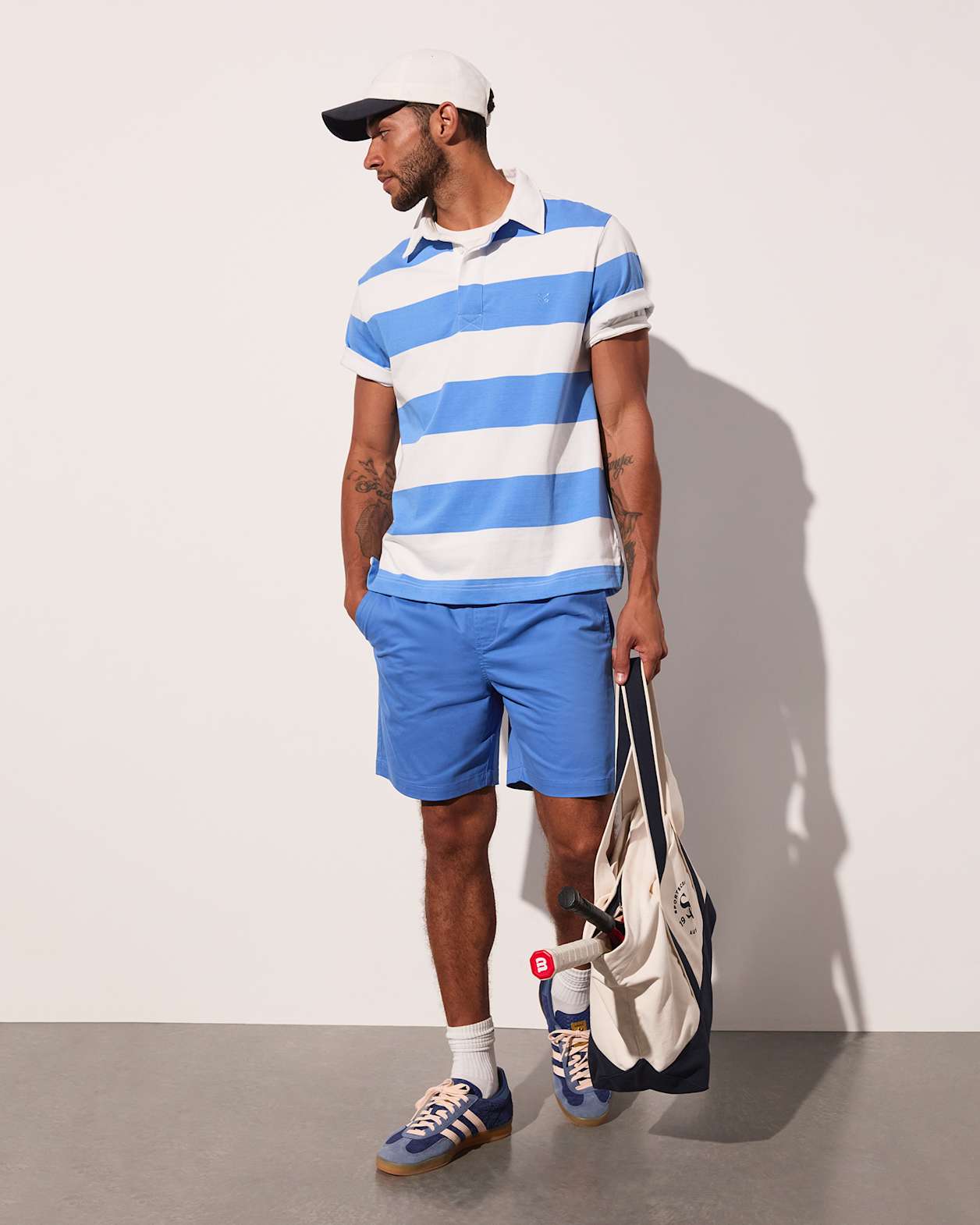 Milson Volley Short in CORNFLOWER