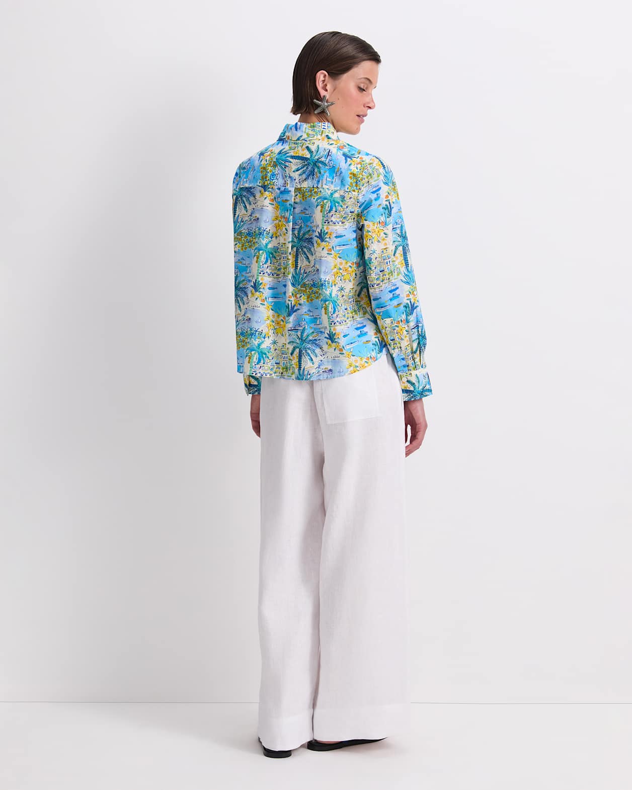 Cape Vista Liberty Shirt in BLUE MULTI