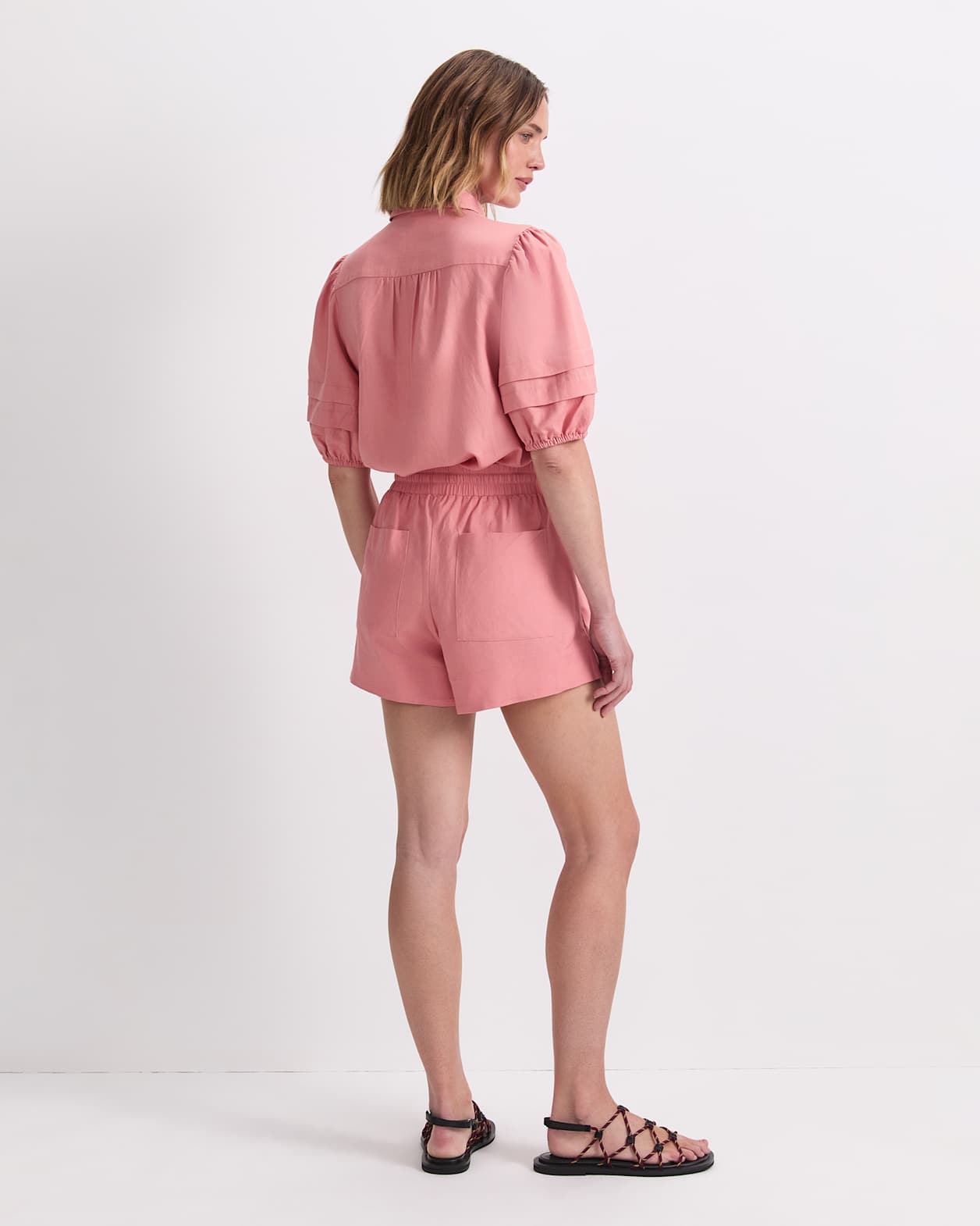 Lola Short in DARK PINK