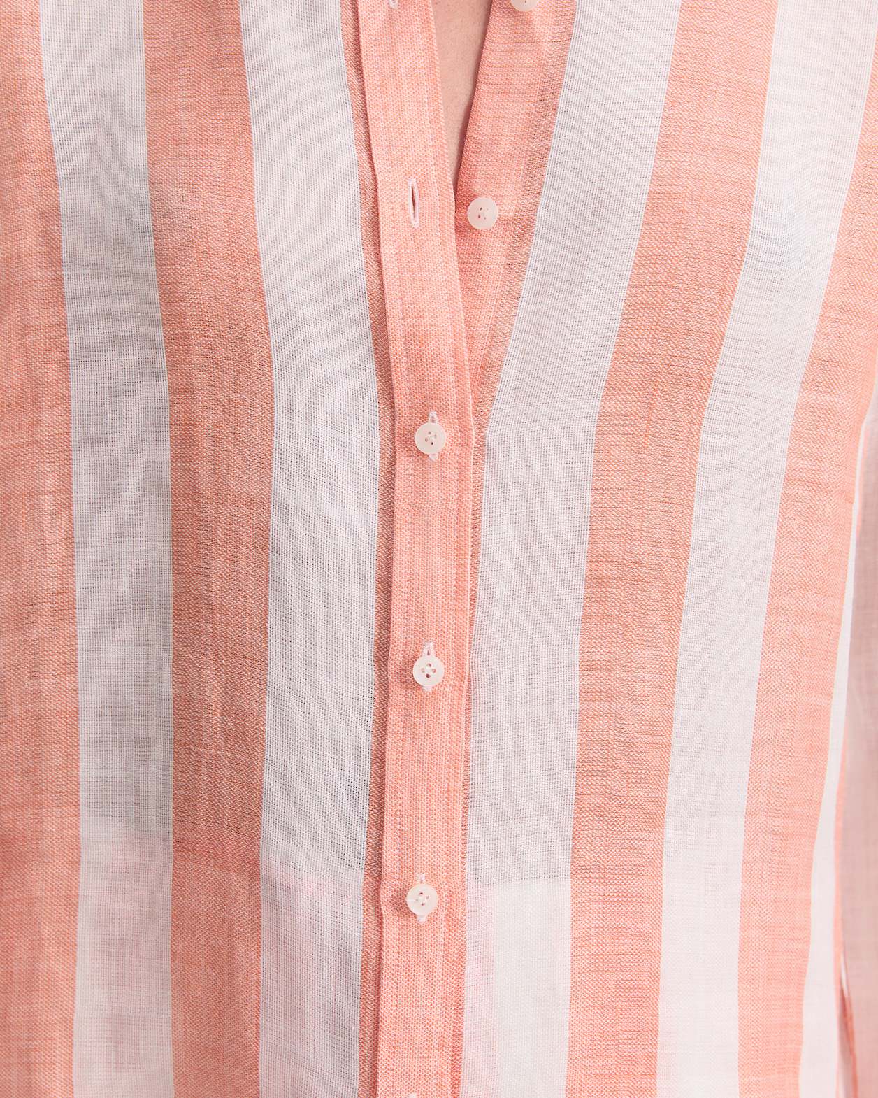 Magnolia Shirt in ORANGE/WHITE