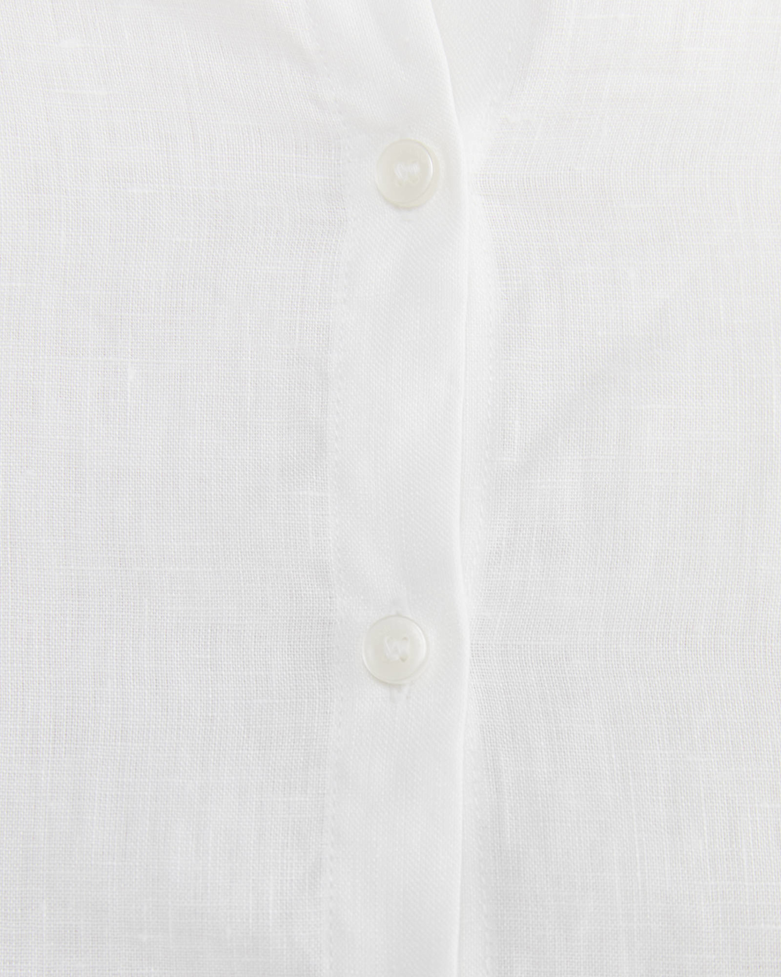 Daisy Linen Shirt in WHITE