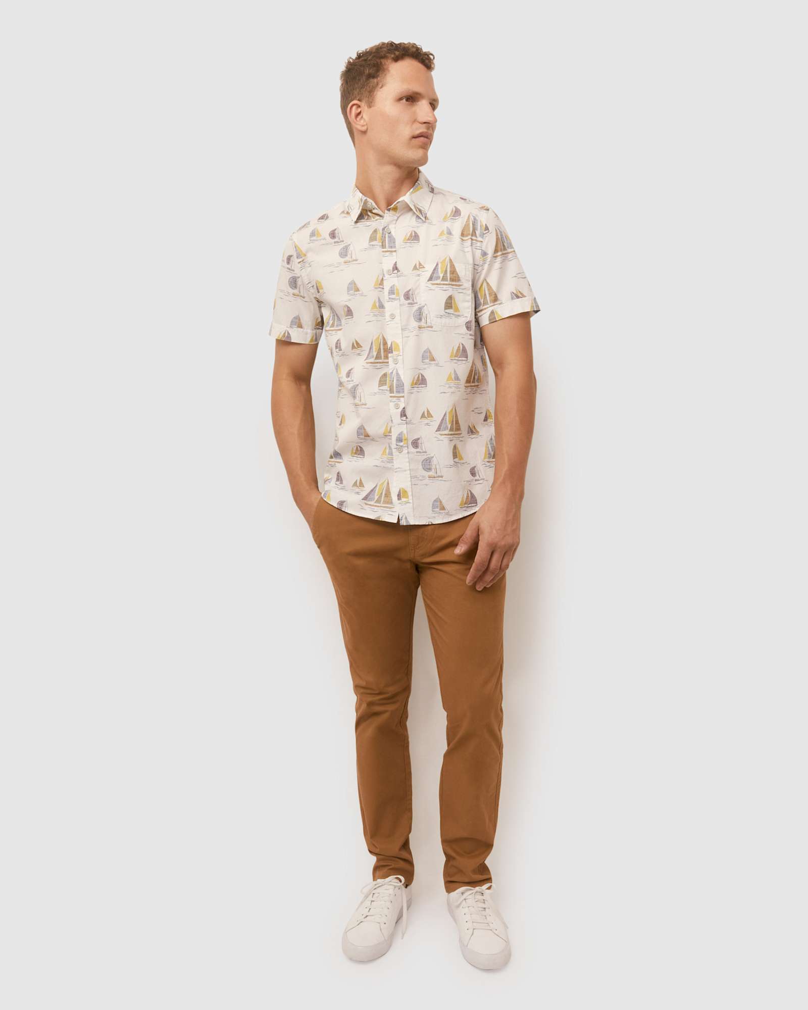 Sea Shirt in MULTI WHITE