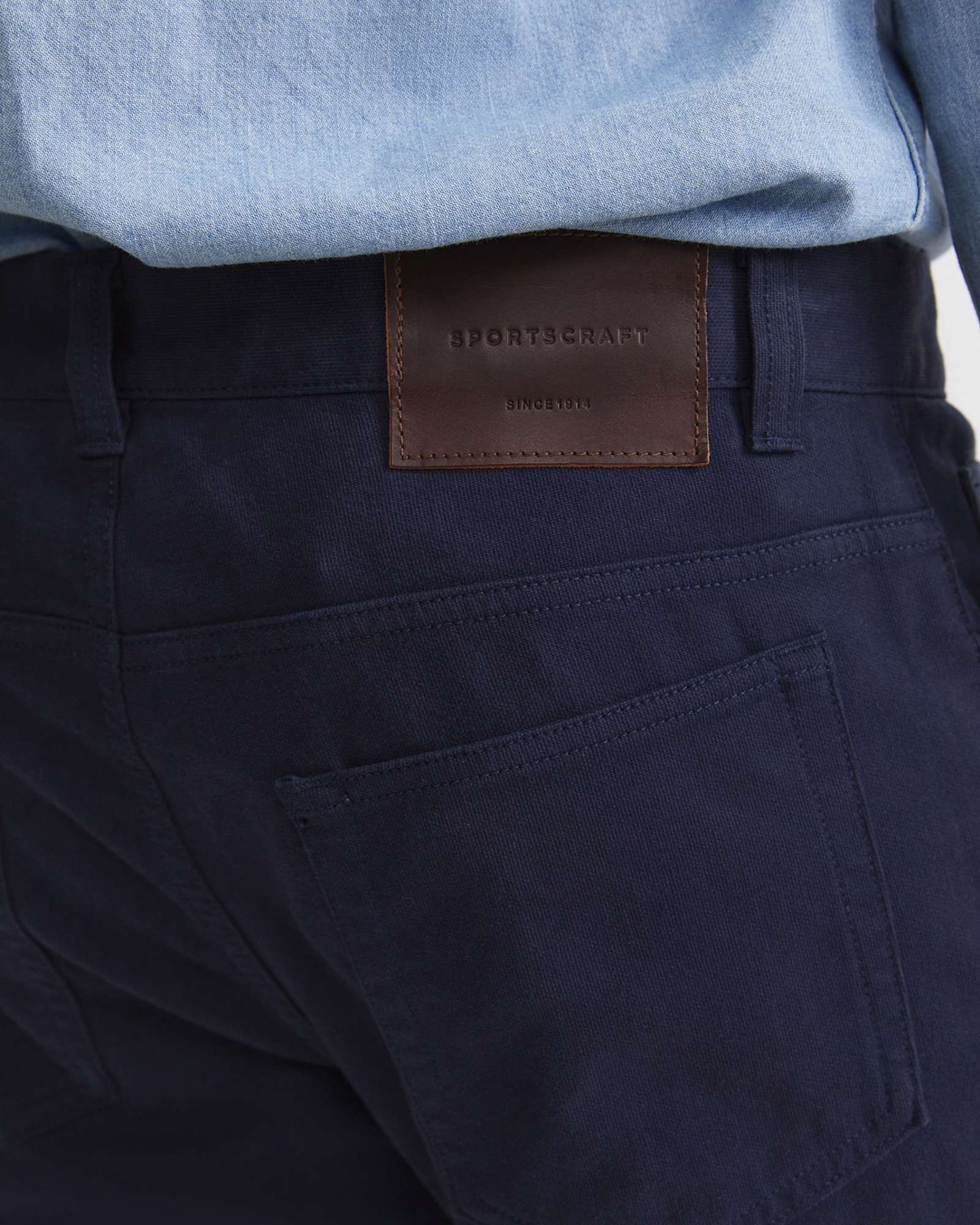Bedford Jean in MID BLUE