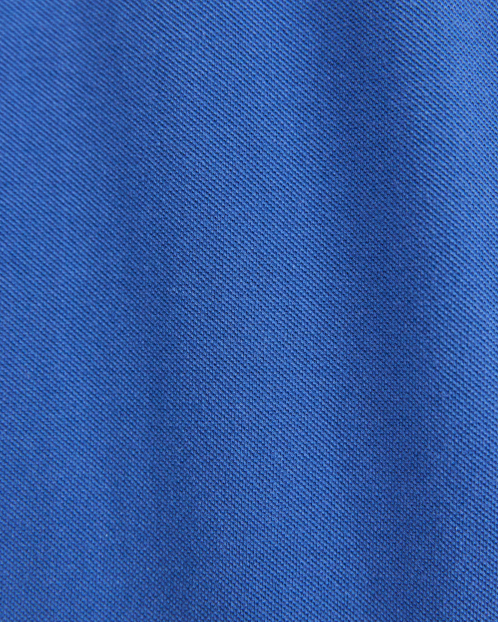 Pique Polo in DELFT BLUE