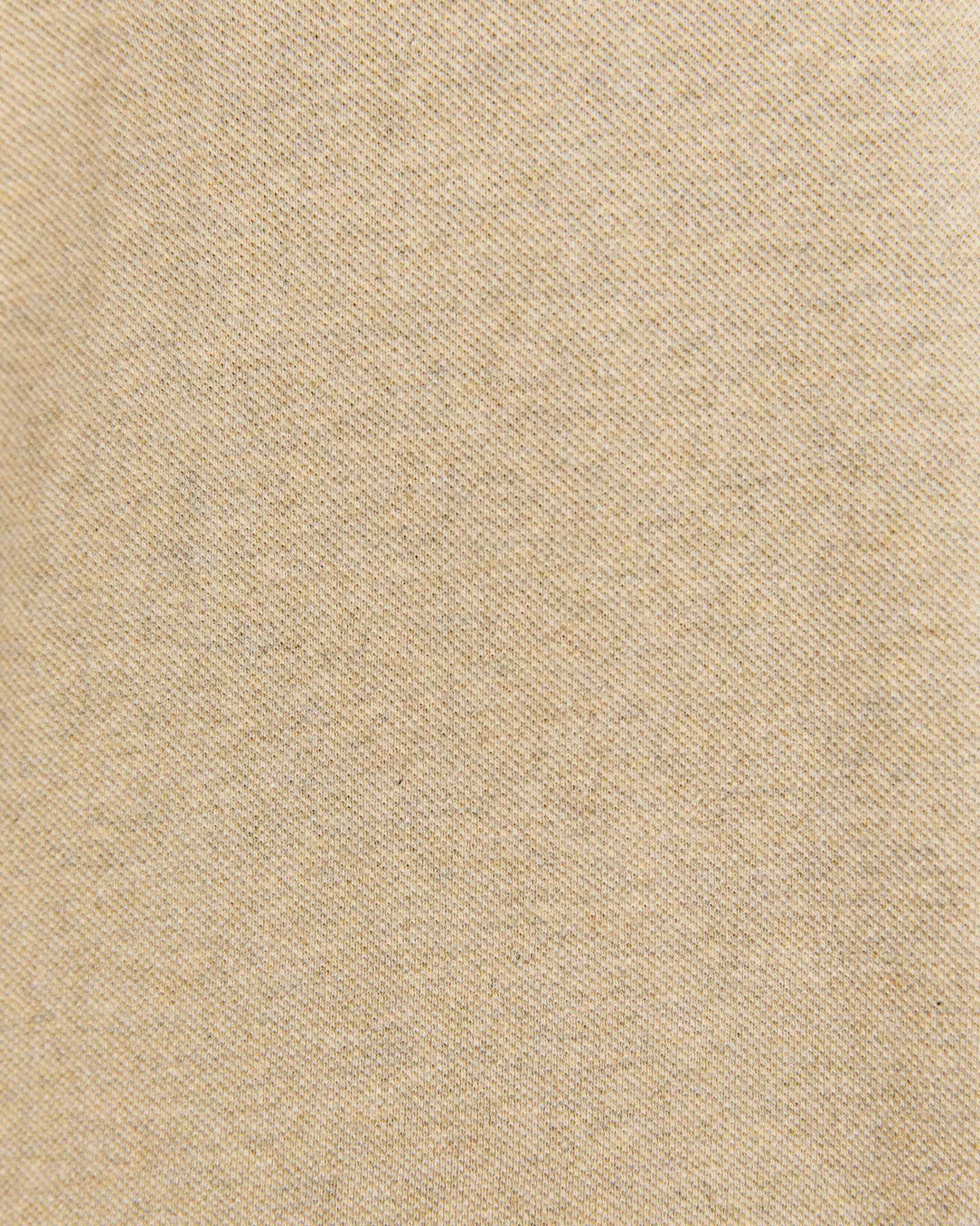 Pique Polo Melange in LIGHT OLIVE
