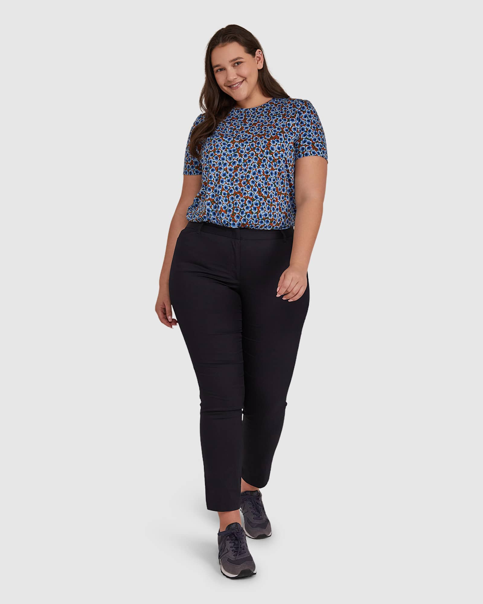 Eva Full Length Pant in CLASSIC NAVY