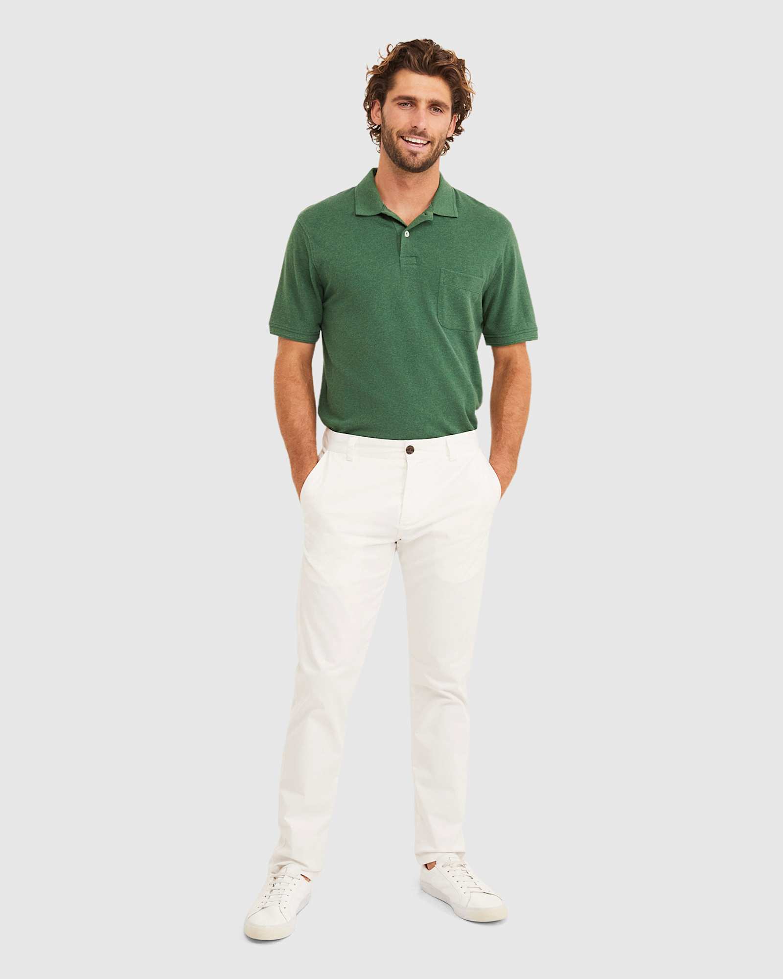 Smith Chino Tapered in WHITE