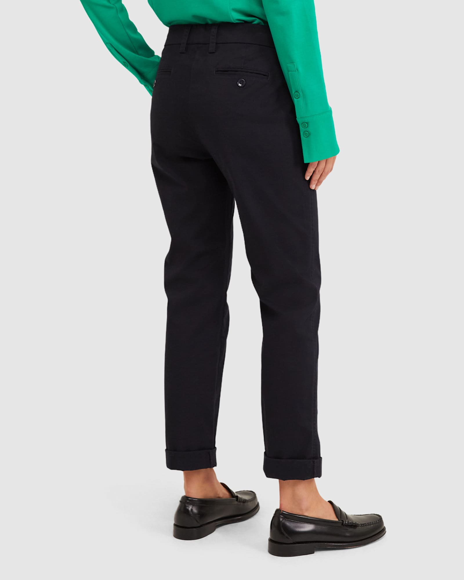 Laura Relaxed Chino in CLASSIC NAVY