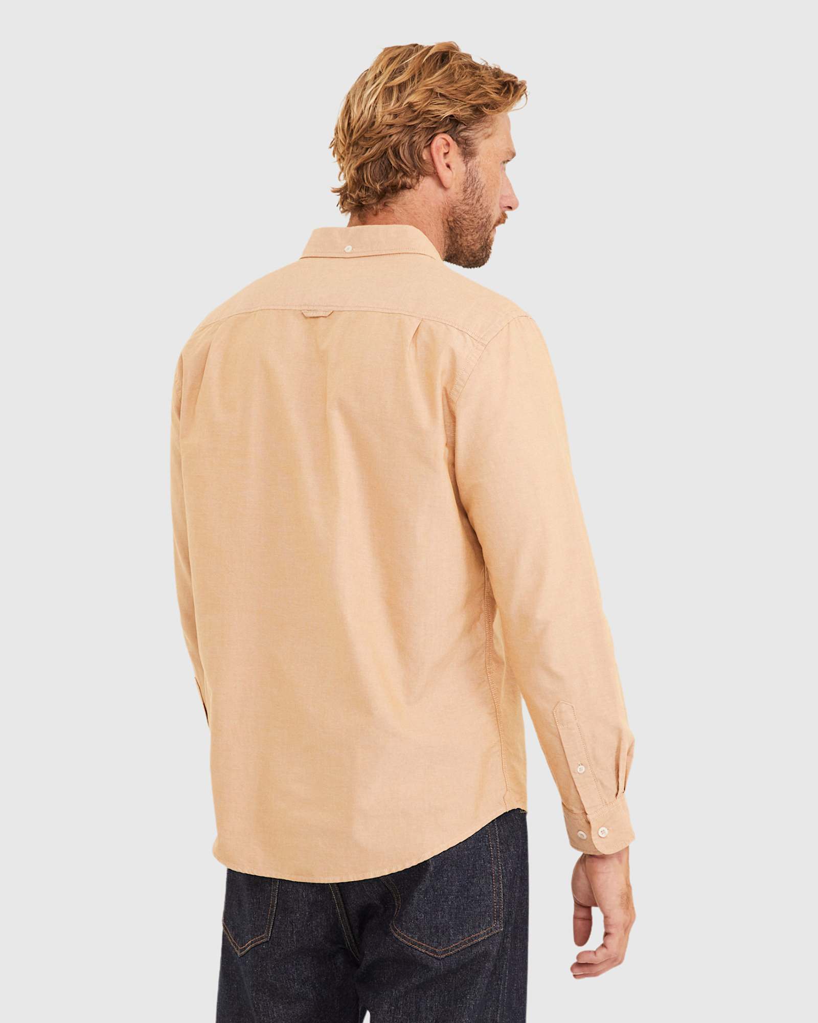 Oxford Long Sleeve Shirt in DIJON