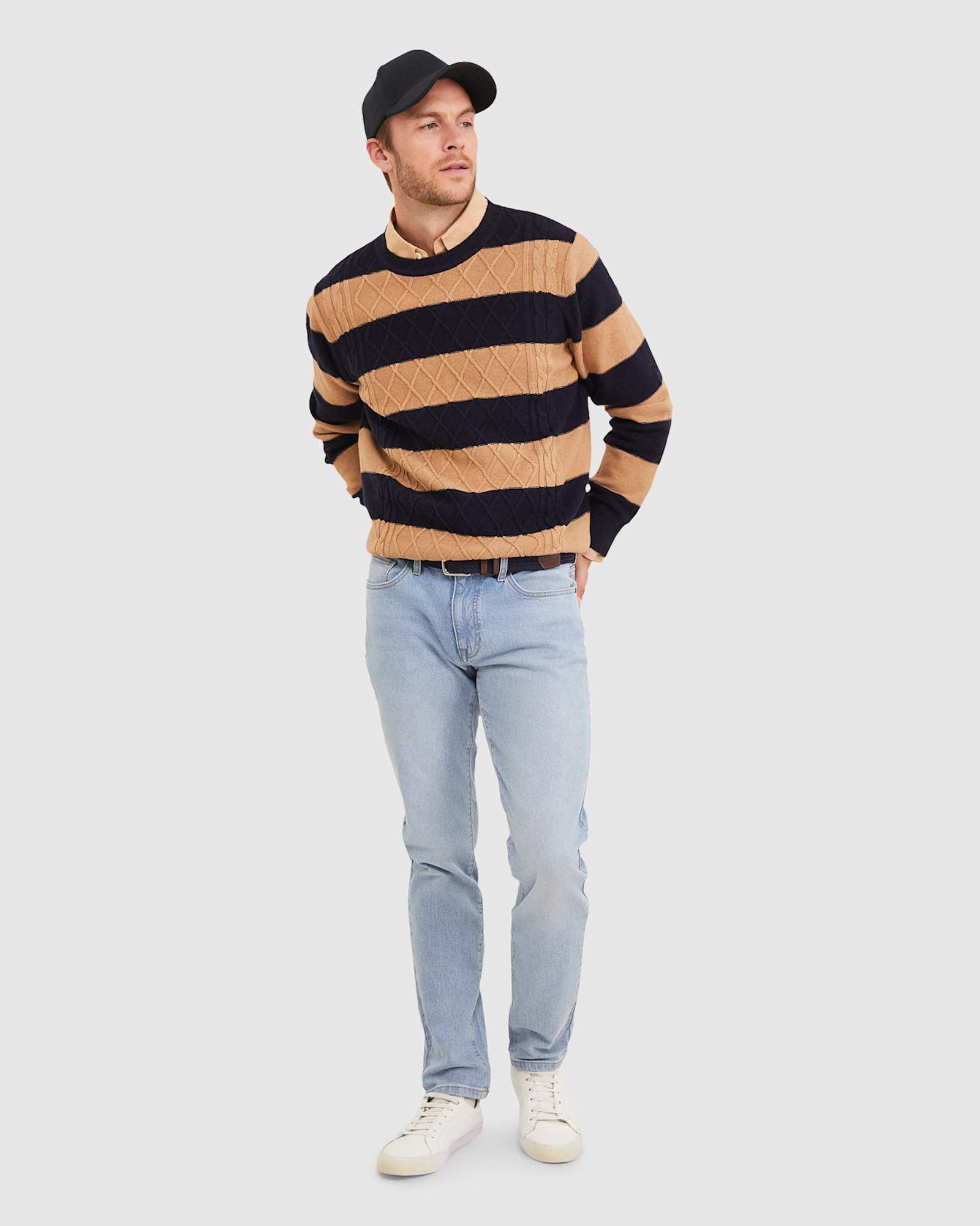 Jackson Slim Jean in ICE BLUE