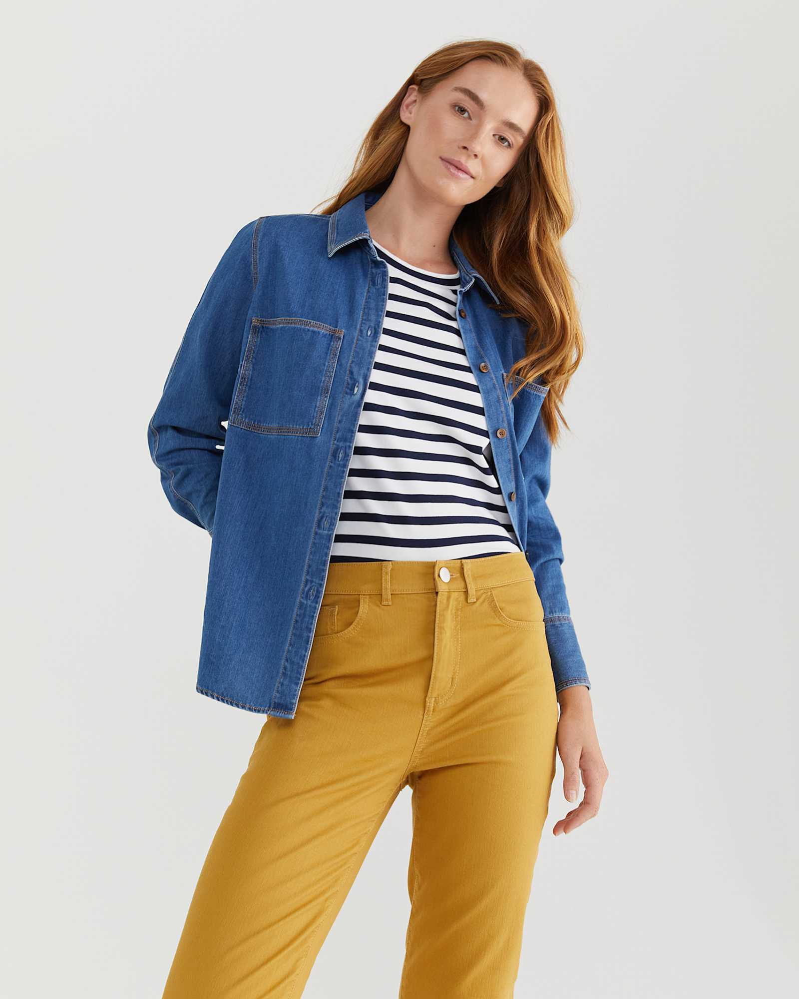 Reece Denim Jean in SAND