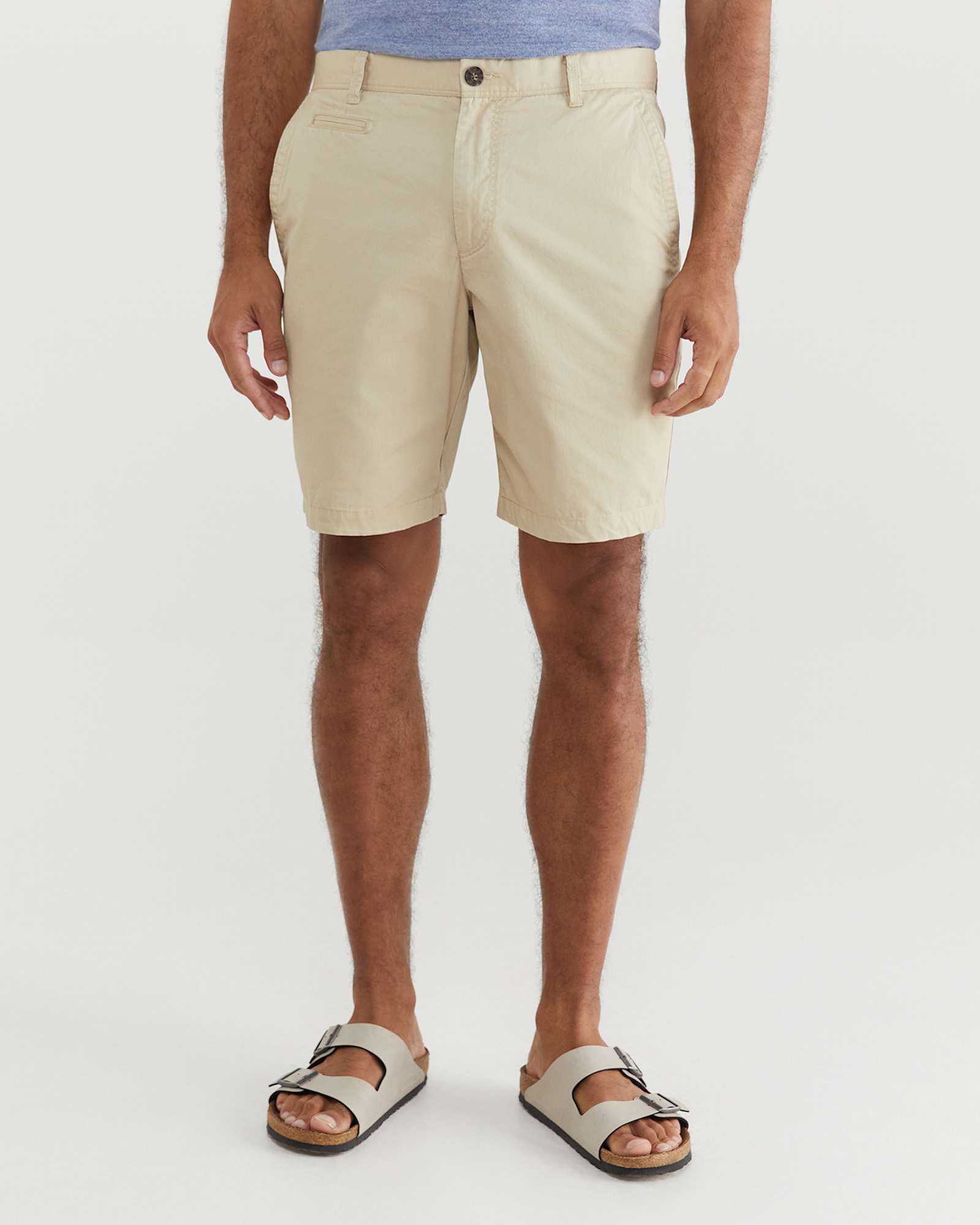 Classic Chino Short in LIMESTONE