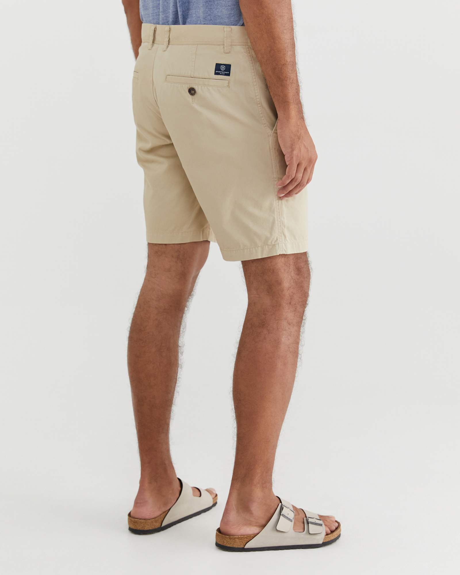 Classic Chino Short in LIMESTONE