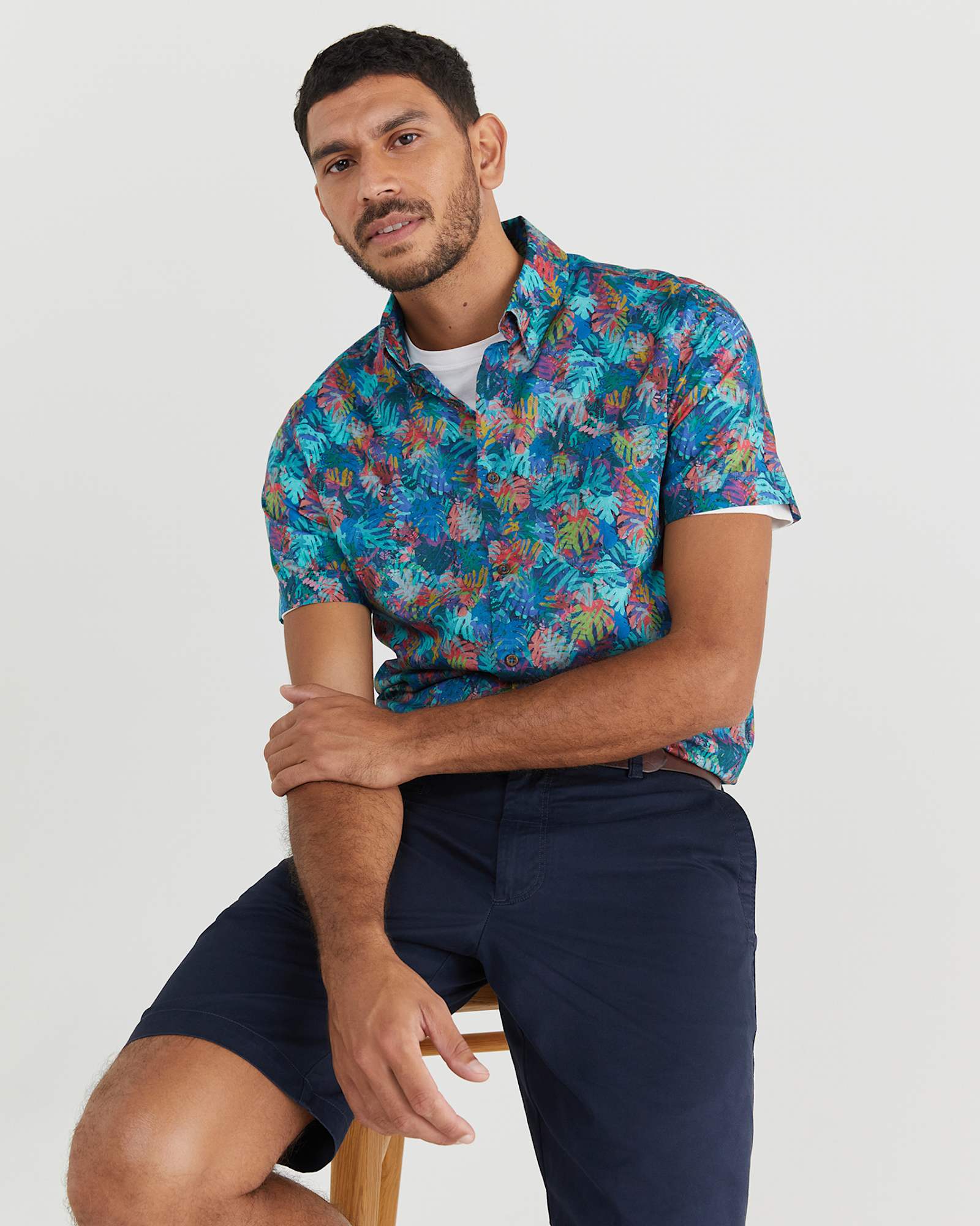 Classic Long Short in AIRFORCE BLUE