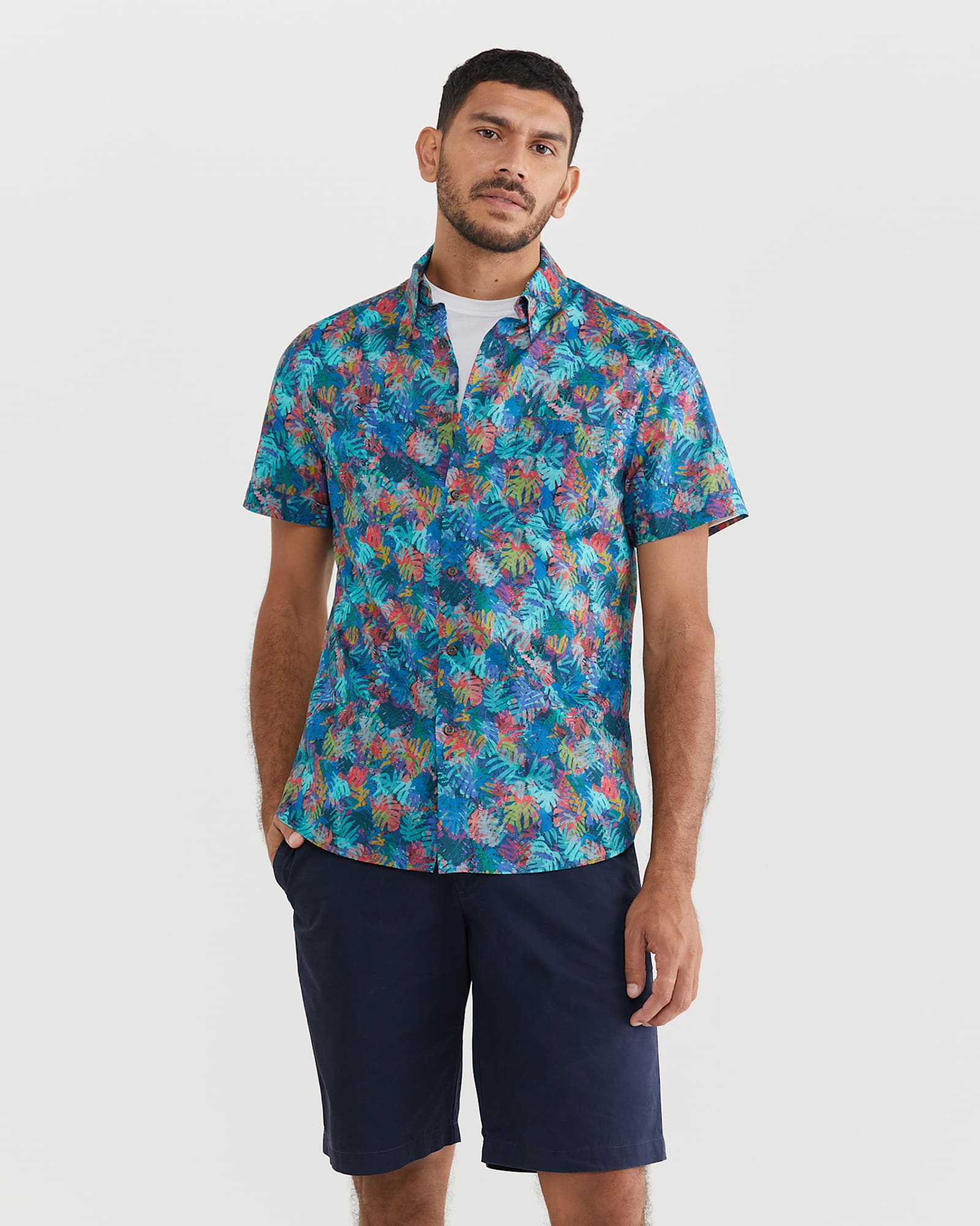 Adi Liberty Short Sleeve Shirt in MULTI