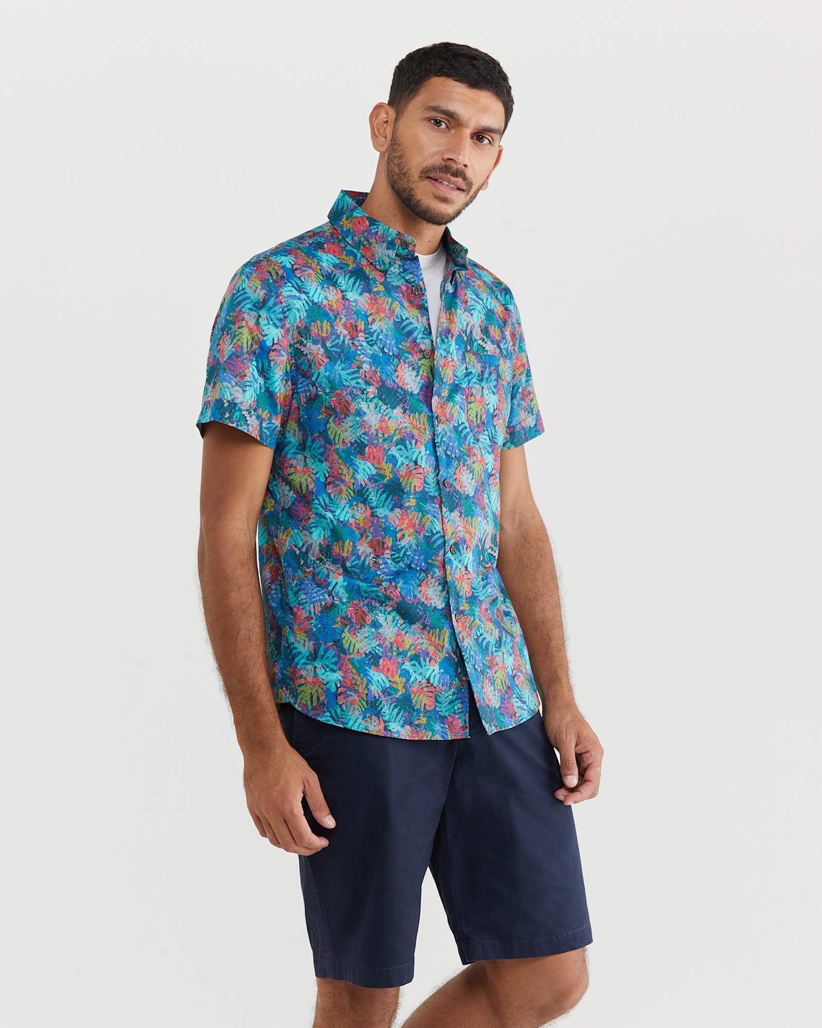 Adi Liberty Short Sleeve Shirt in MULTI