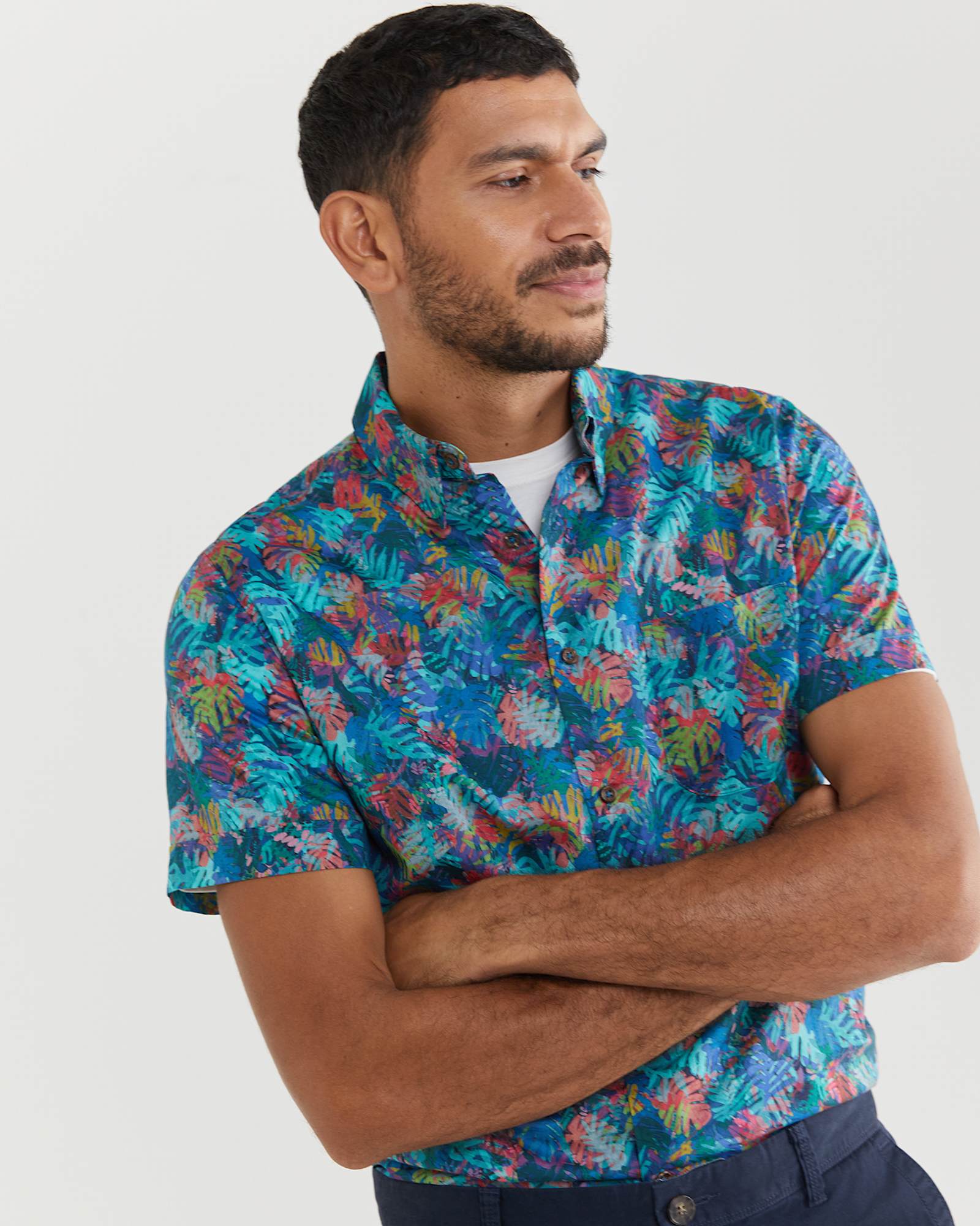 Adi Liberty Short Sleeve Shirt in MULTI