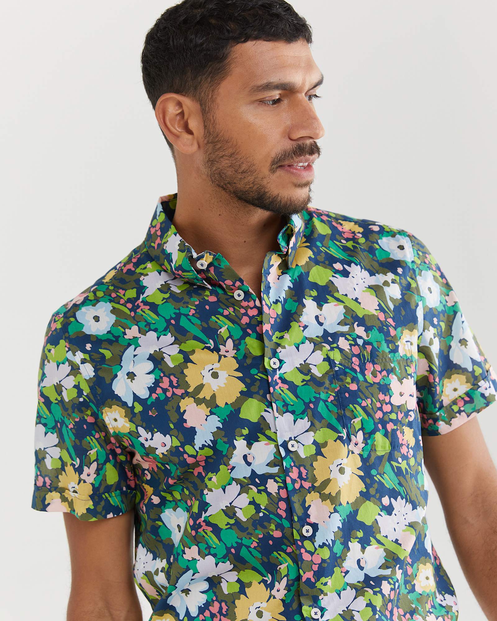 Amor Liberty Short Sleeve Shirt in MULTI