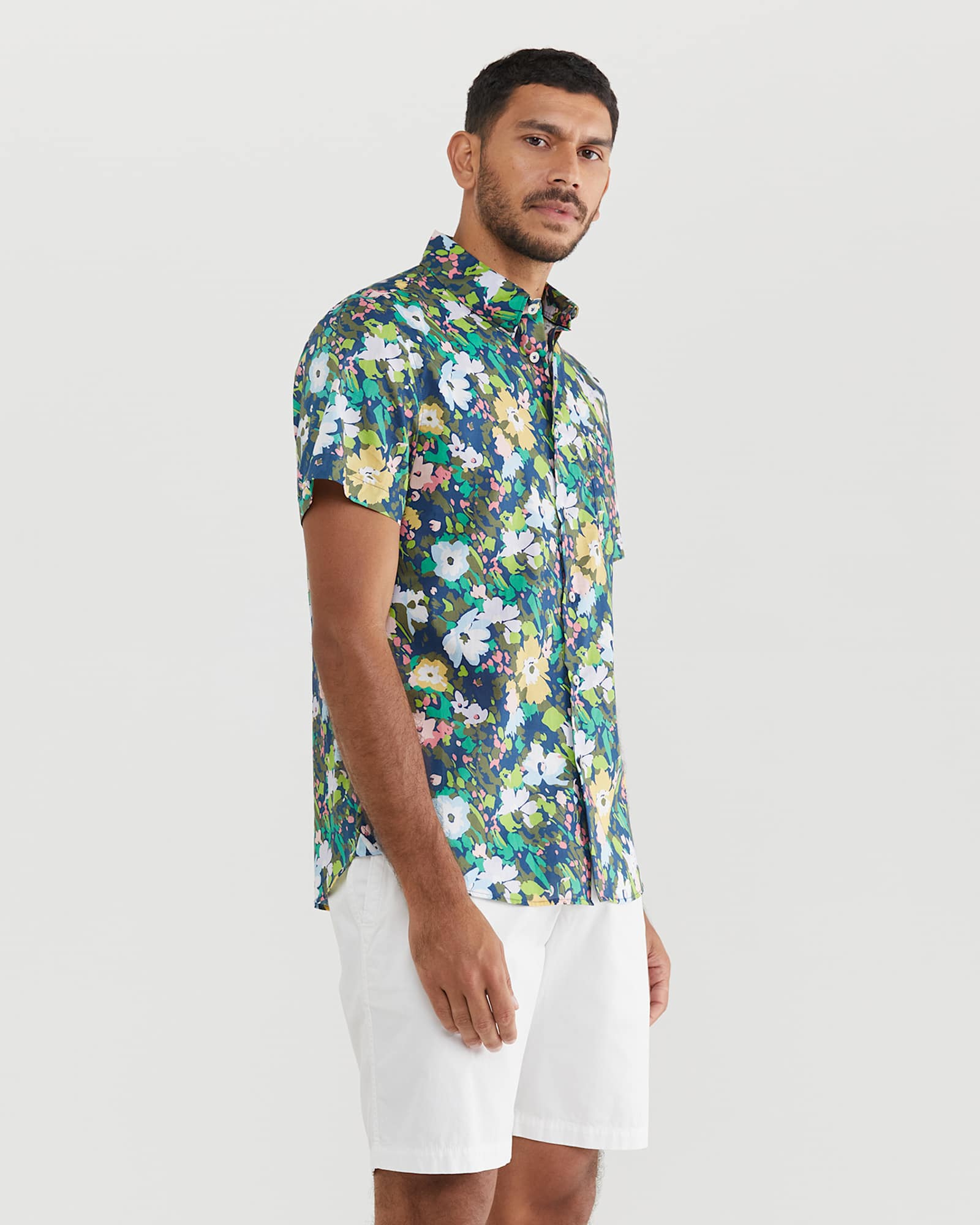 Amor Liberty Short Sleeve Shirt in MULTI