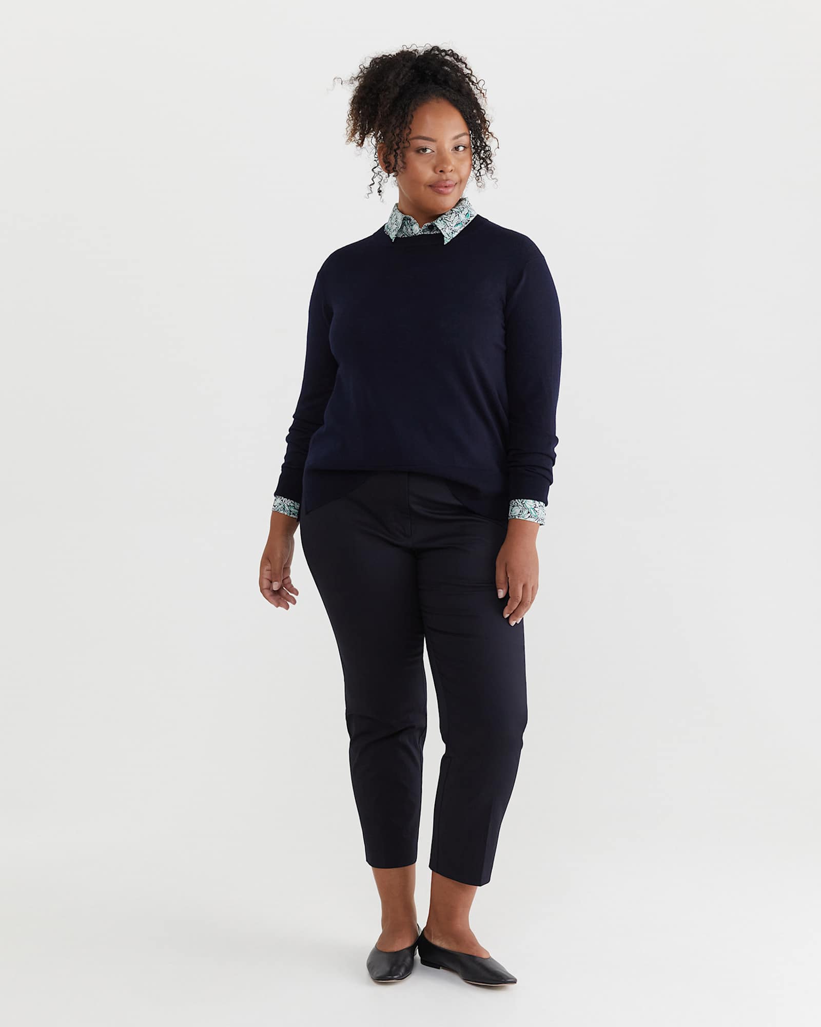 Eva Capri in CLASSIC NAVY