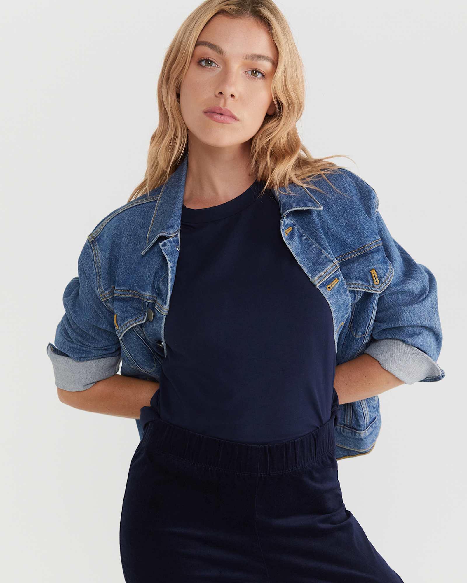 The Perfect T-Shirt in NAVY