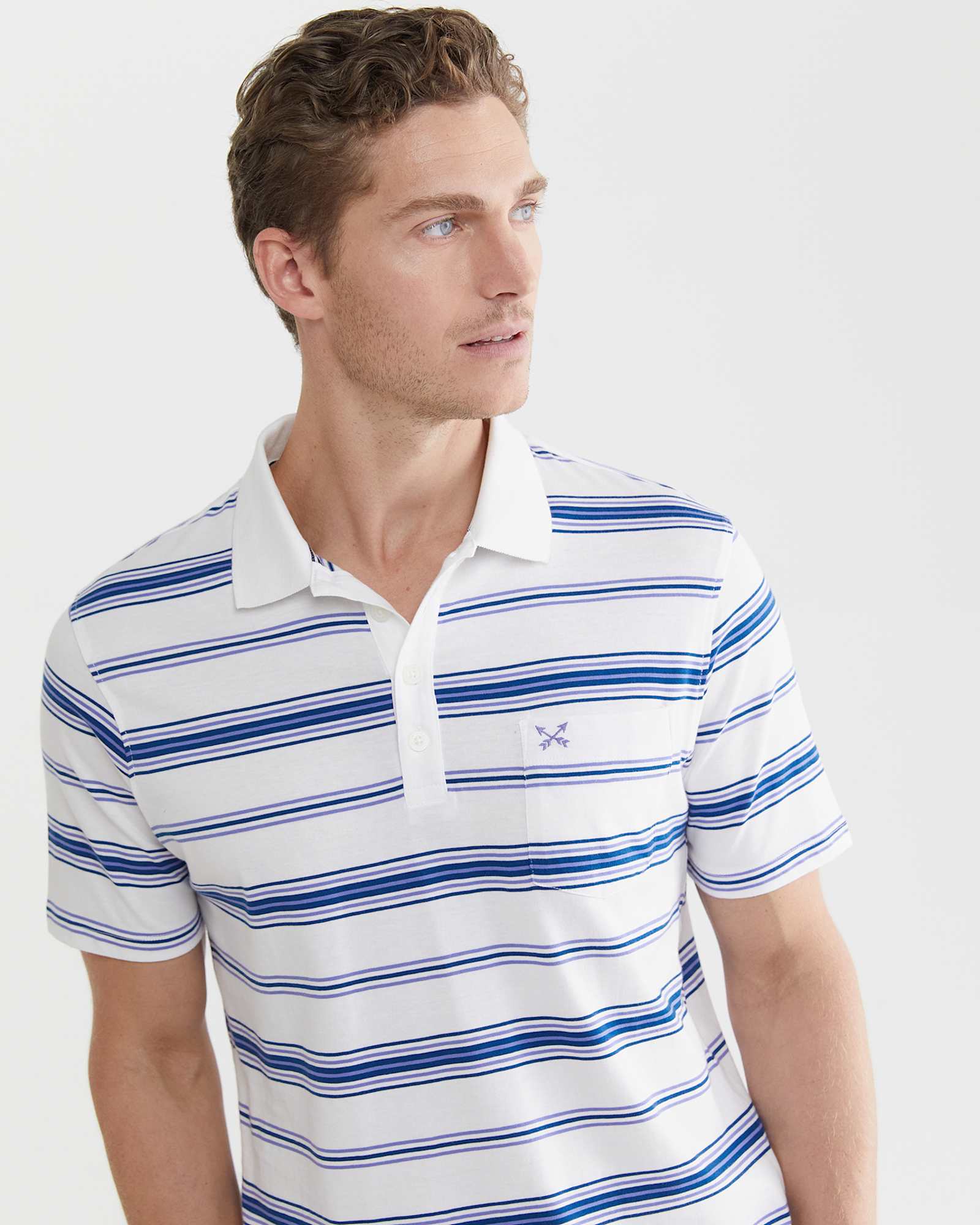 Par Polo in WHITE/MULTI